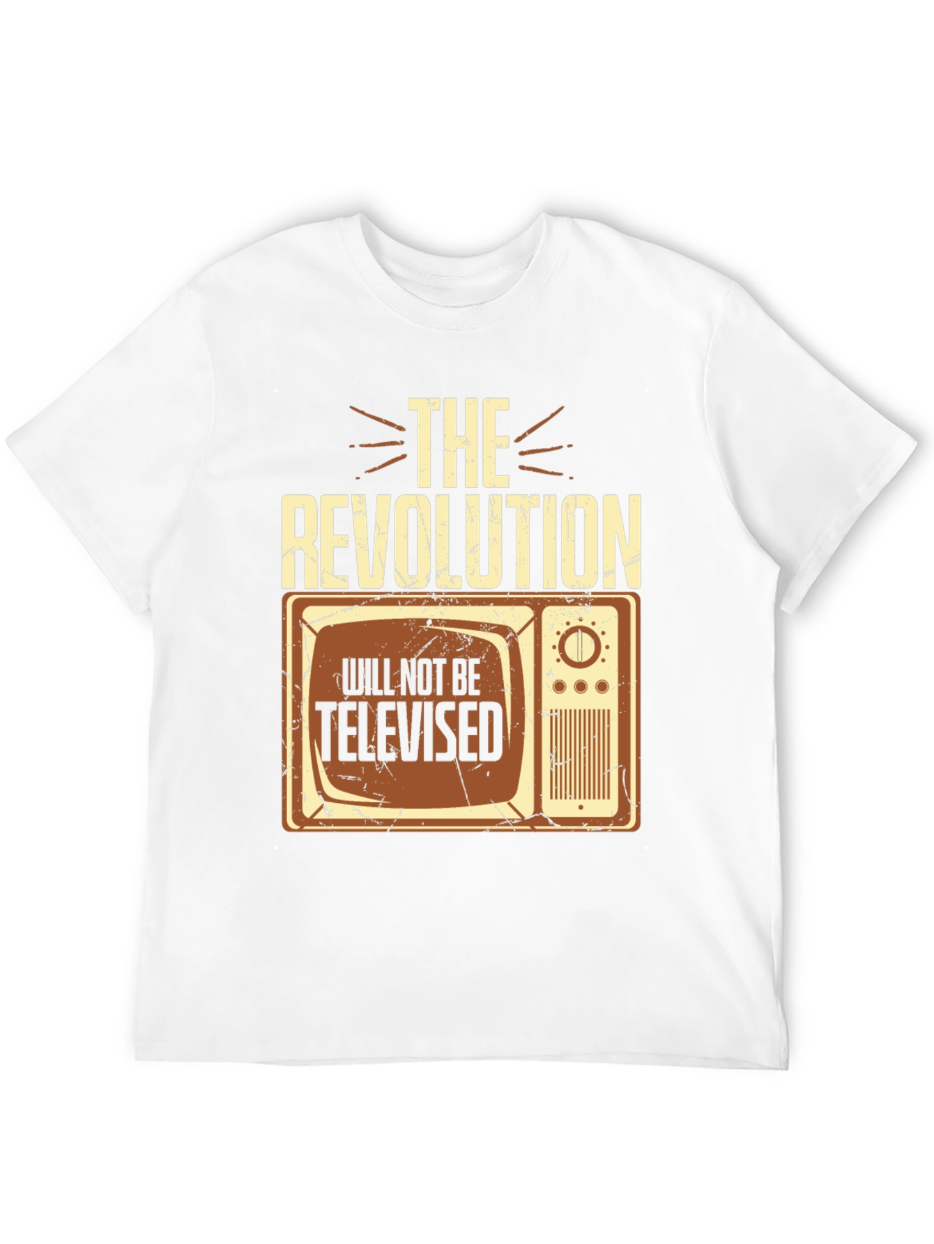The Revolution Will Not Be Televised Graphic Tee - 12