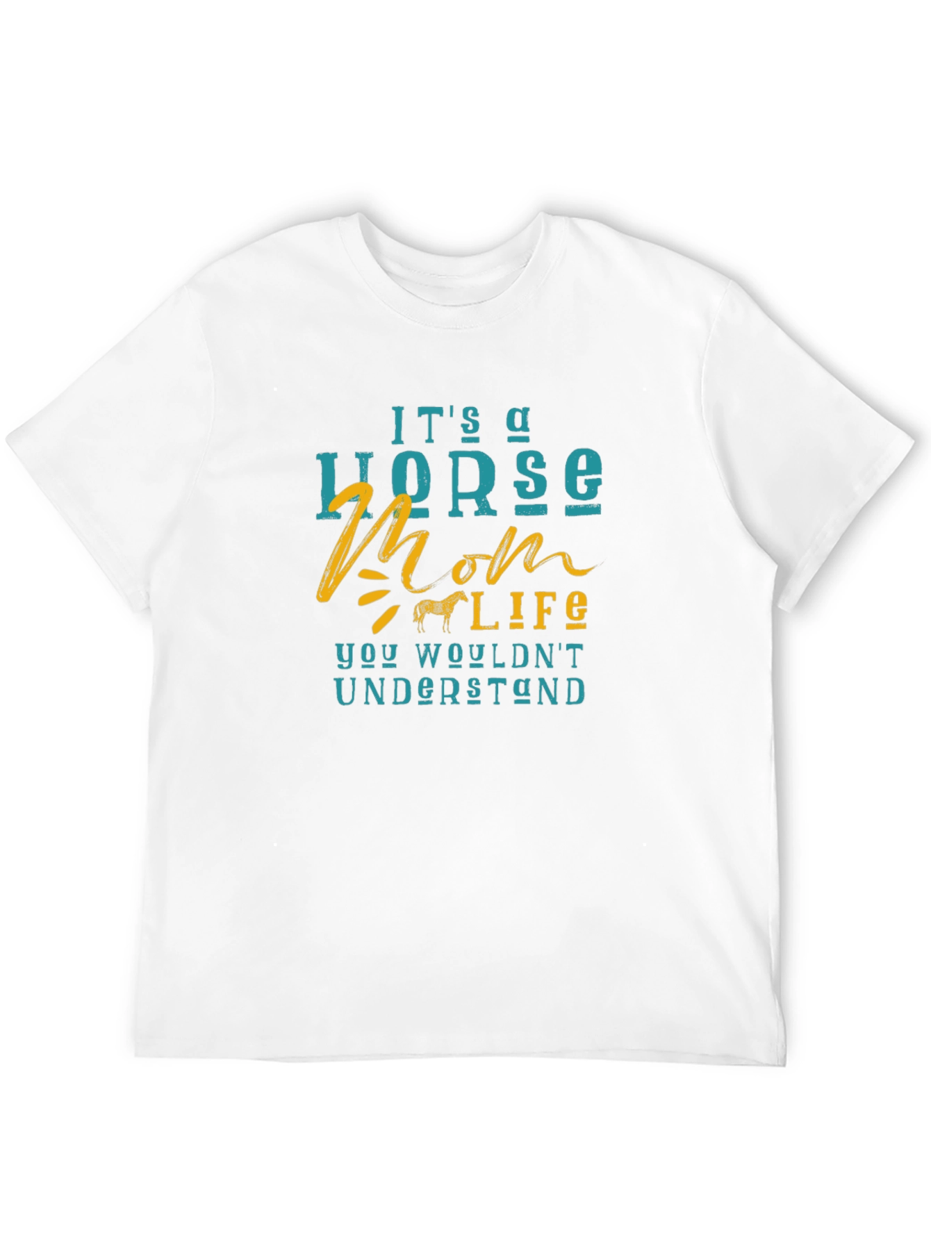 Black Horse Mom Life T-Shirt - You Wouldn't Understand! view 12