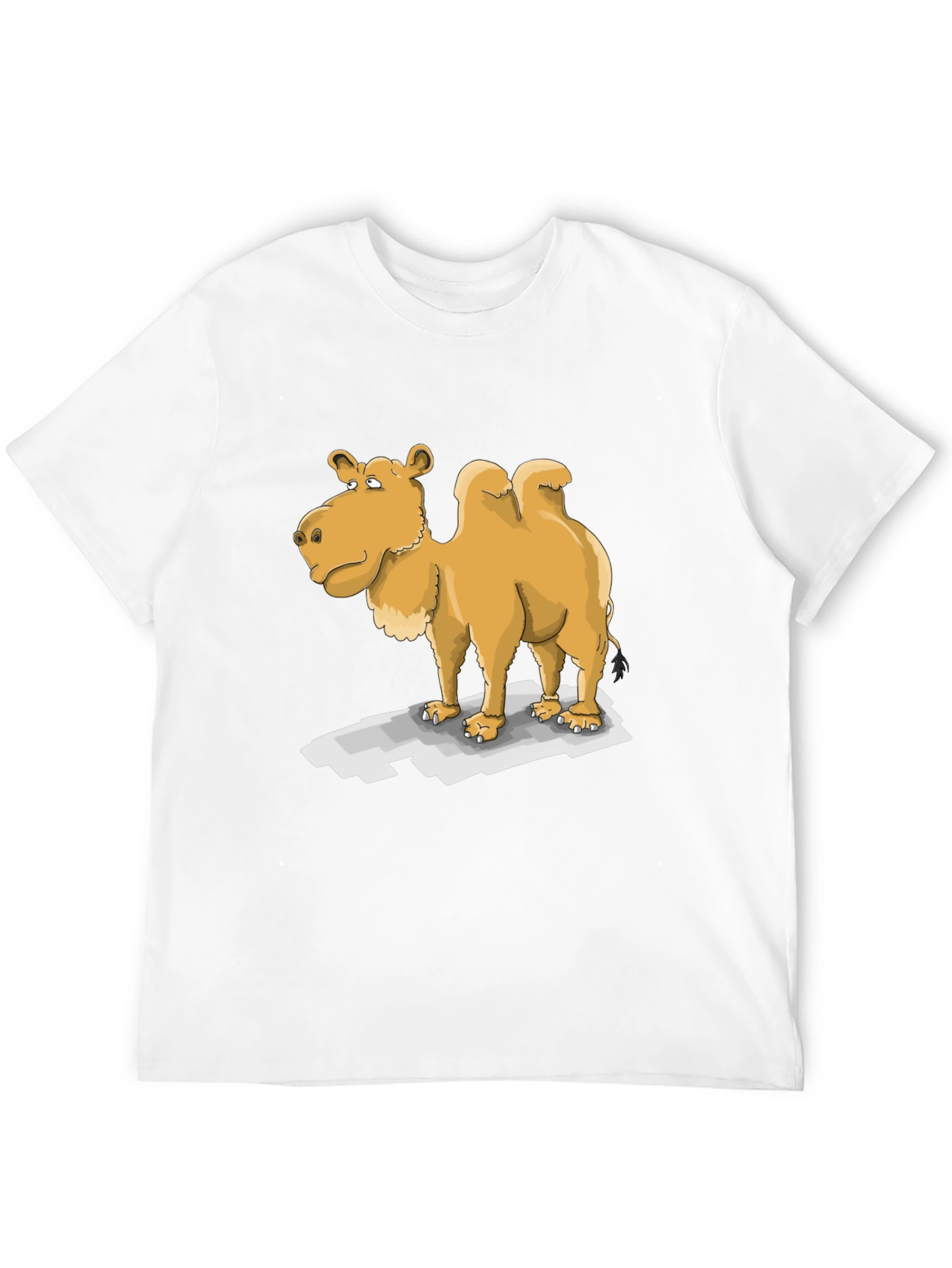 Black Camel Cartoon T-Shirt view 12