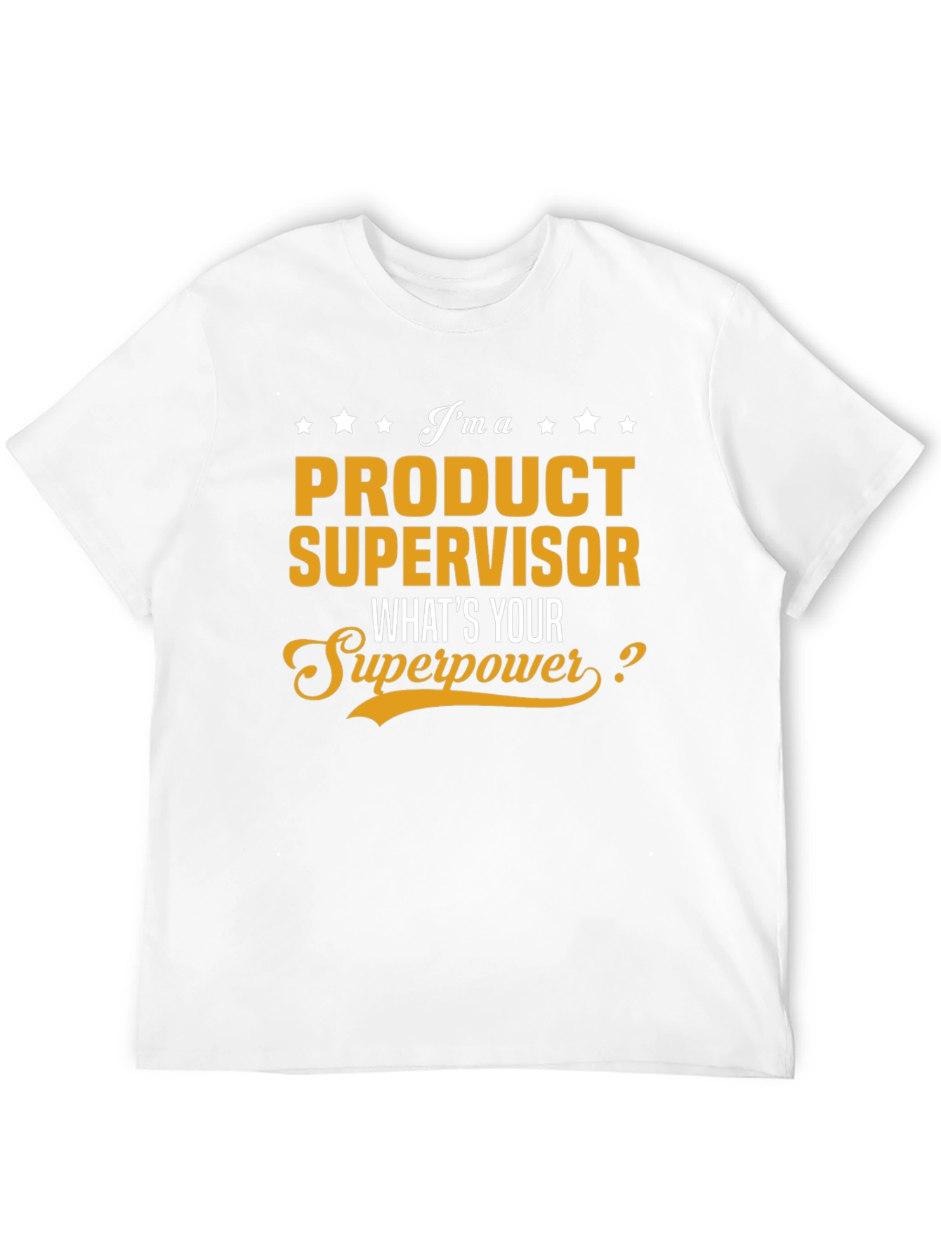 Black Product Supervisor Superpower T-Shirt view 12