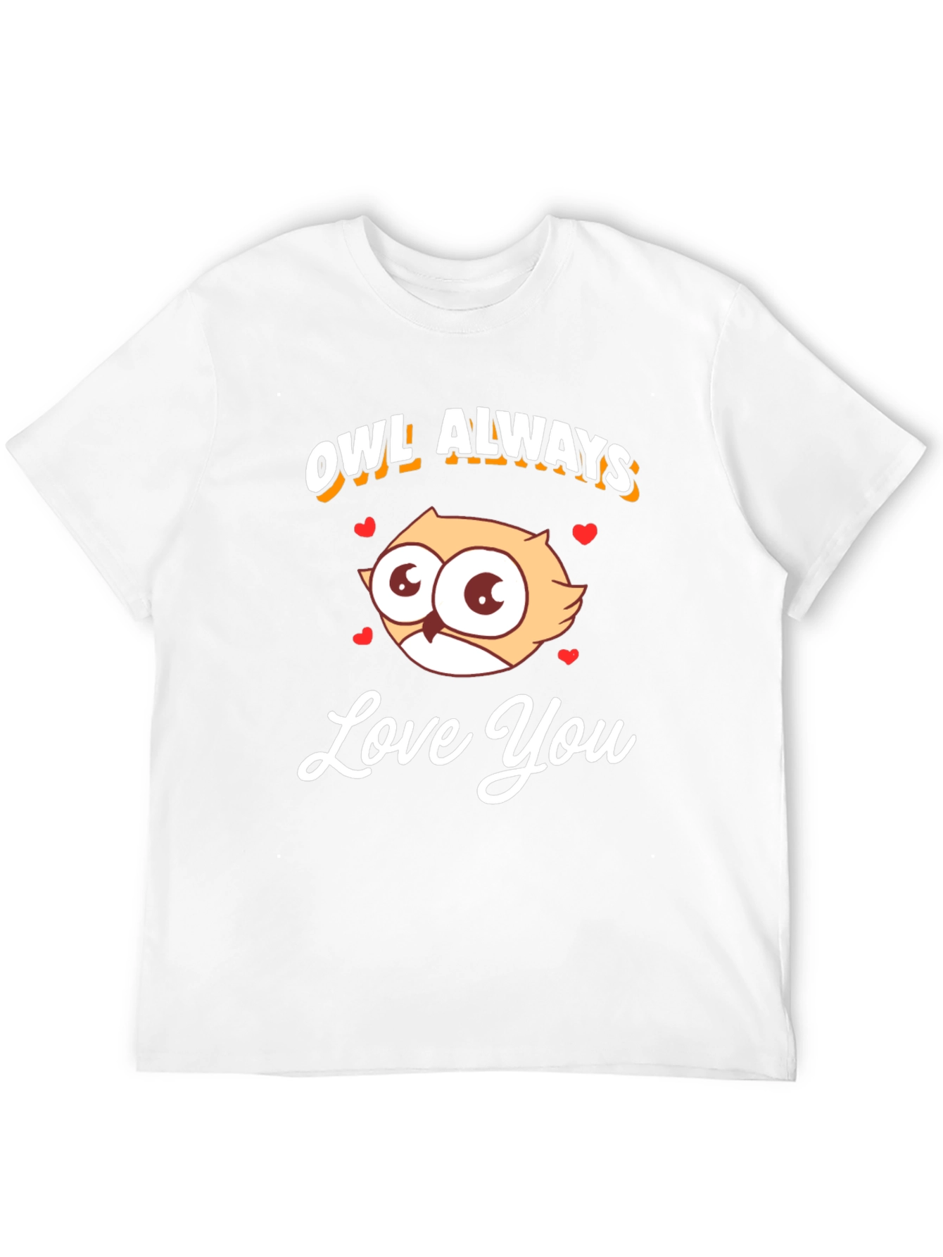 Black Owl Always Love You Graphic T-Shirt view 12