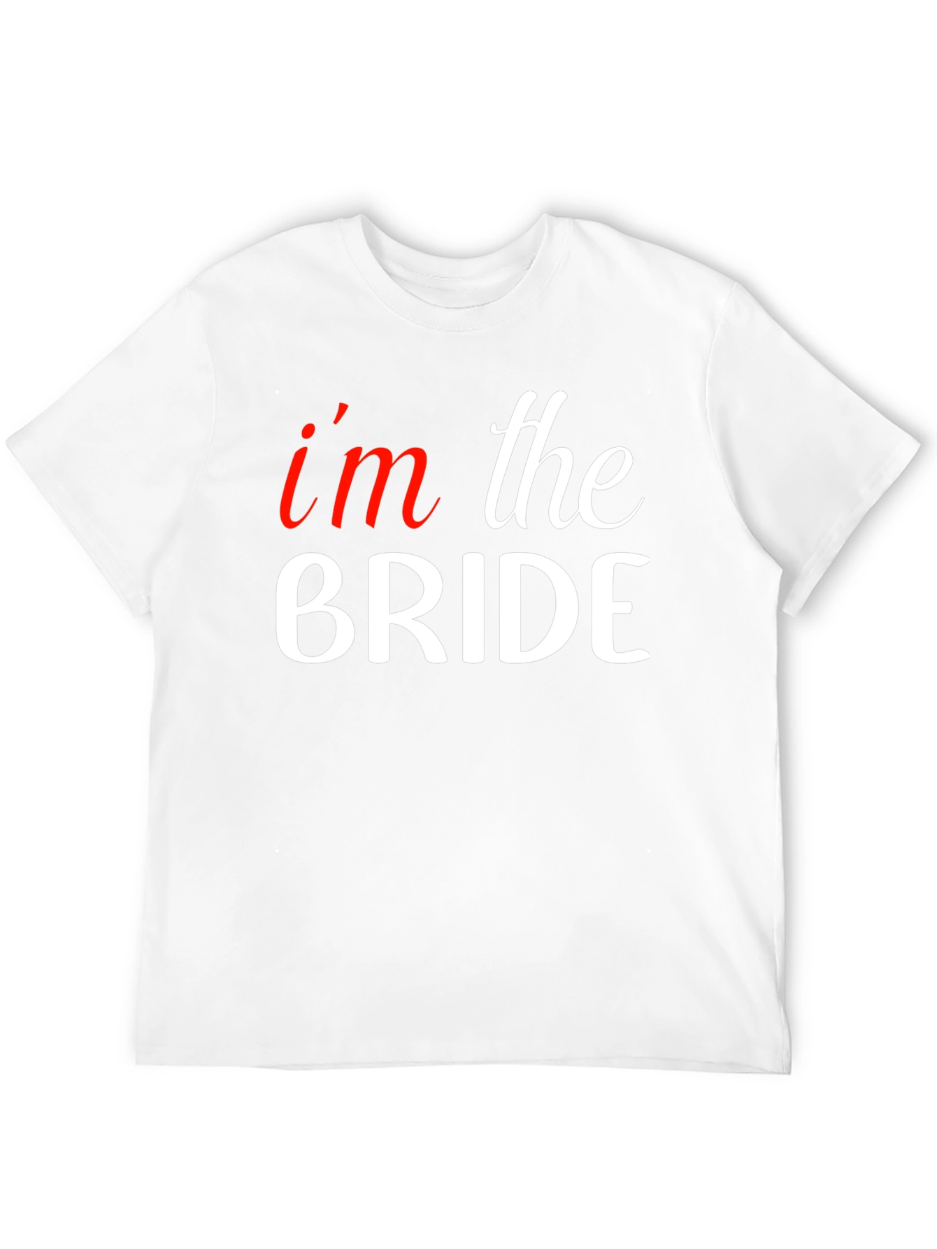 Black I'm the Bride T-Shirt - Bride To Be Tee view 12