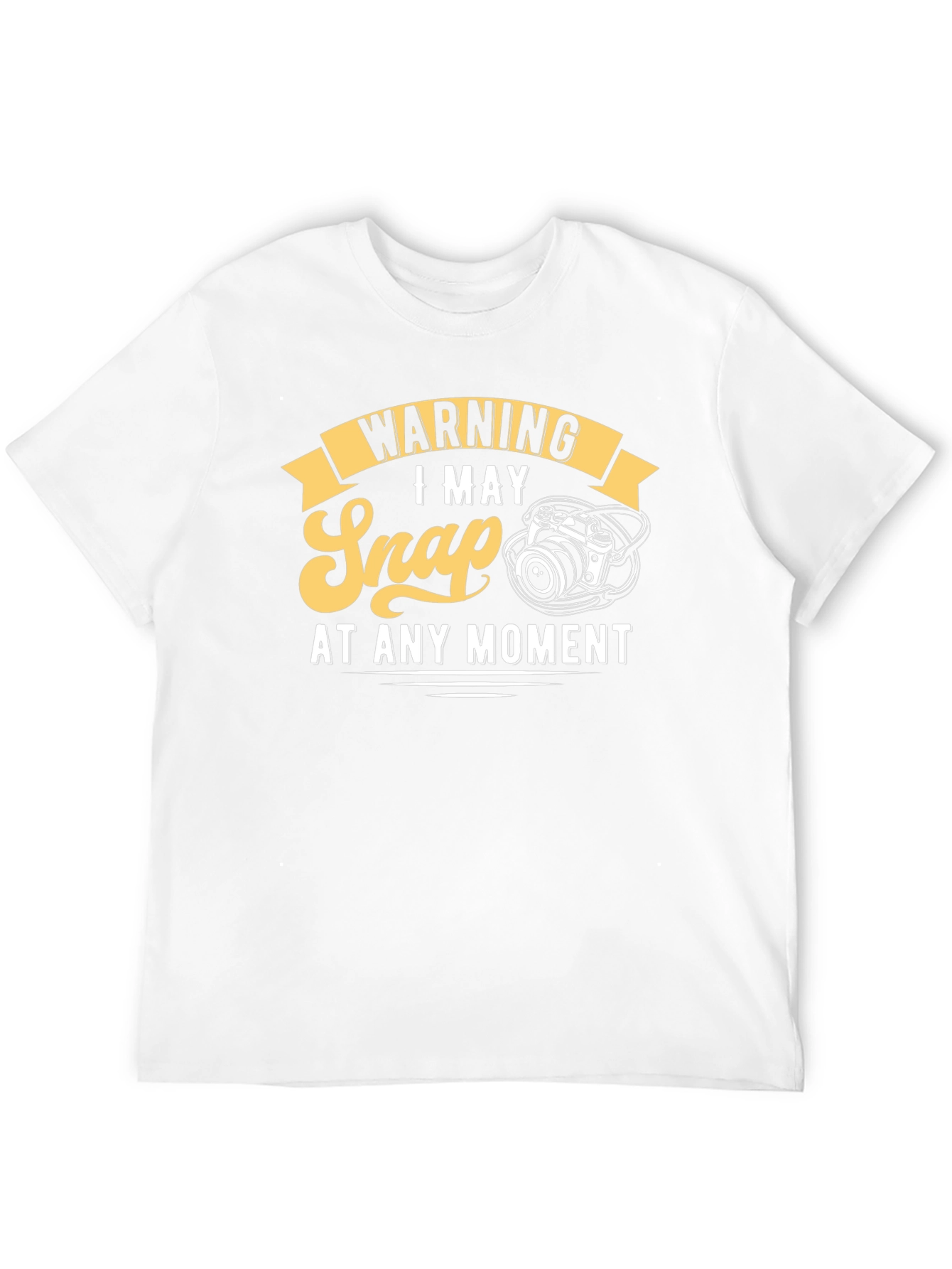 Black Warning I May Snap At Any Moment T-Shirt view 12