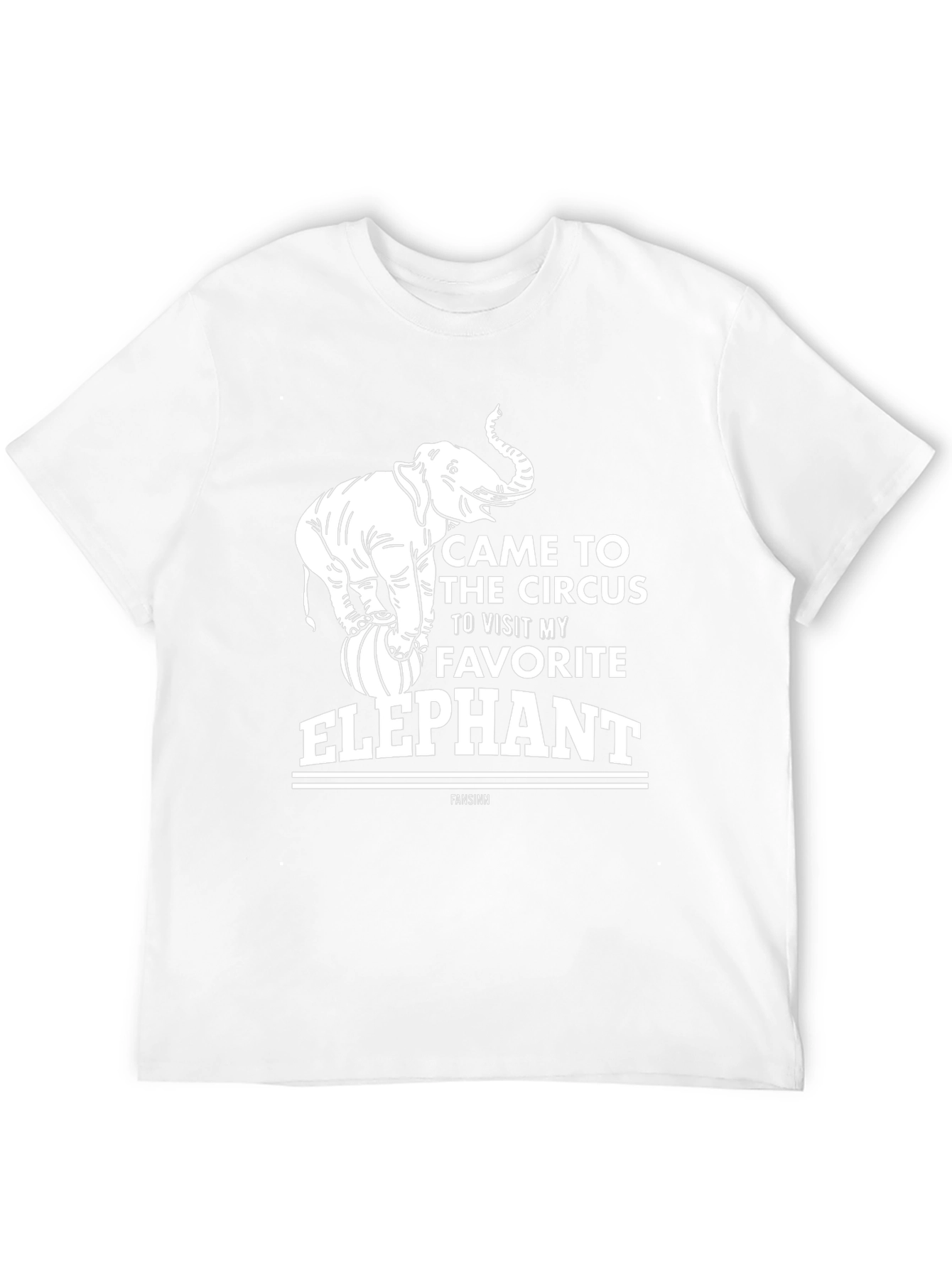 Black Circus Elephant T-Shirt view 12