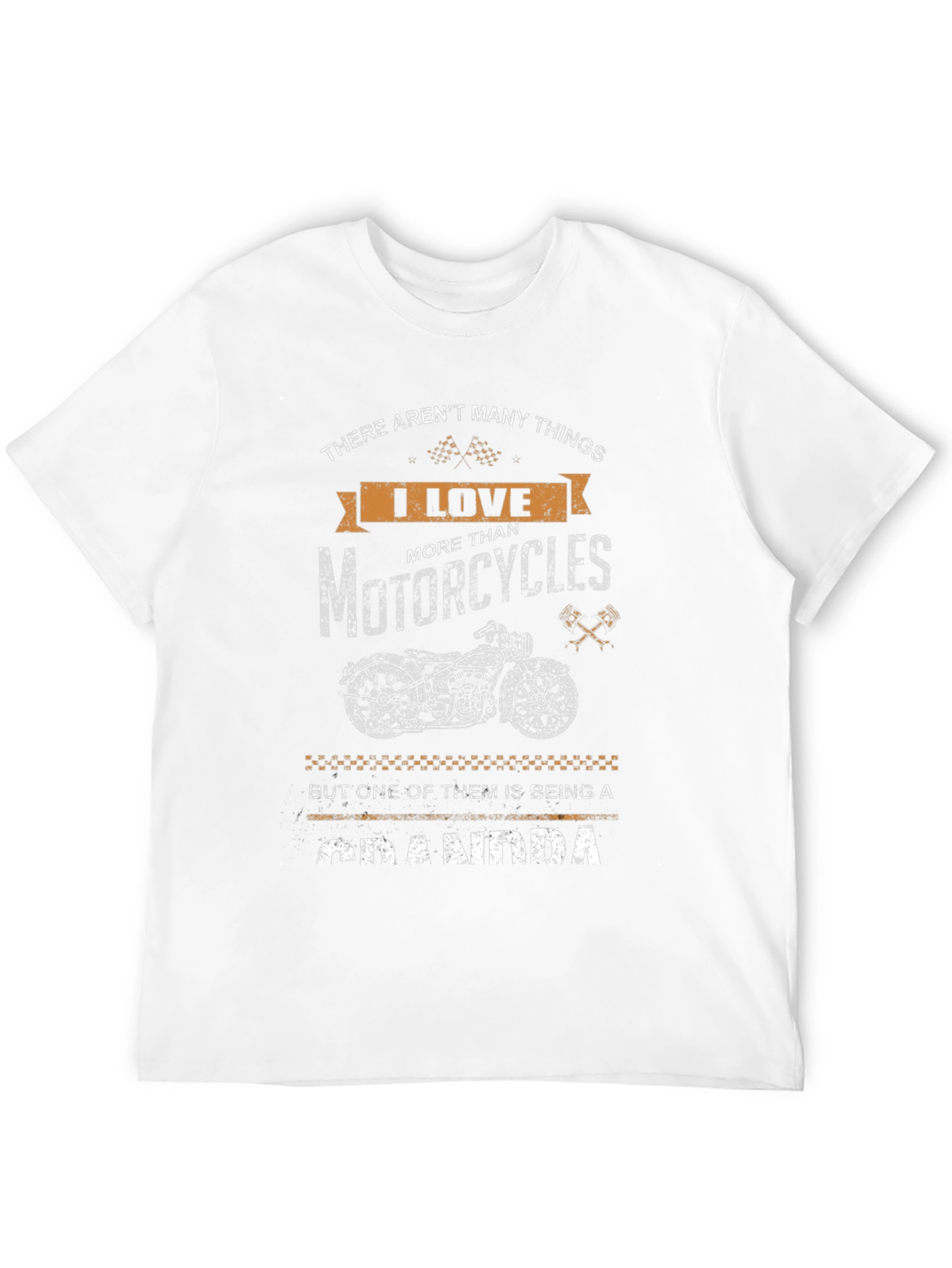 Black Motorcycle Grandpa T-Shirt view 12