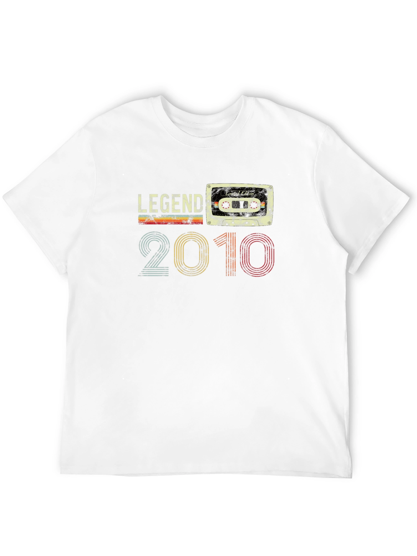 Black Legend 2010 Cassette Tape Graphic T-Shirt view 12