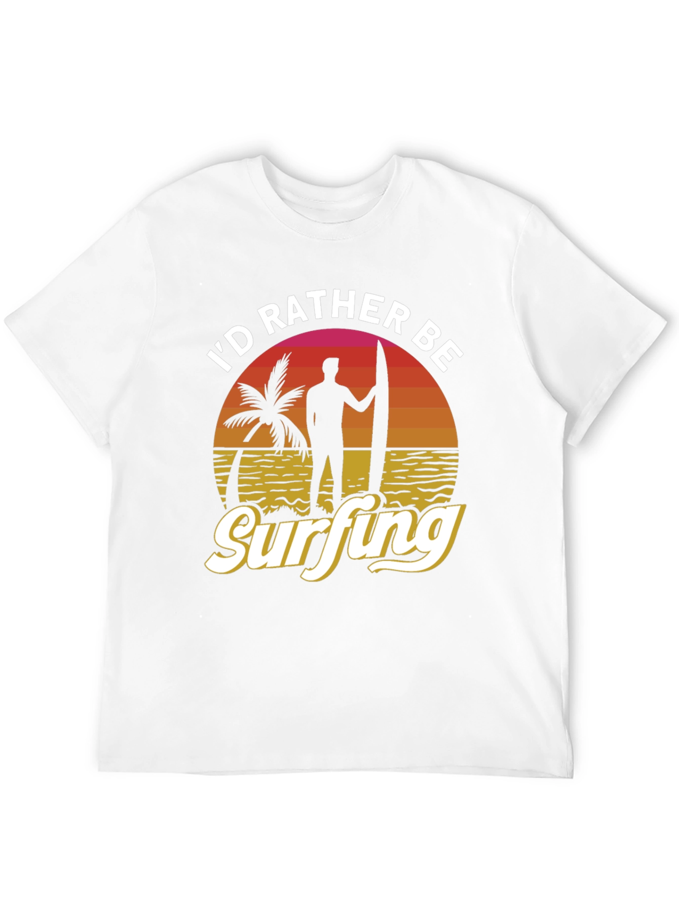 I'd Rather Be Surfing Graphic T-Shirt - 12