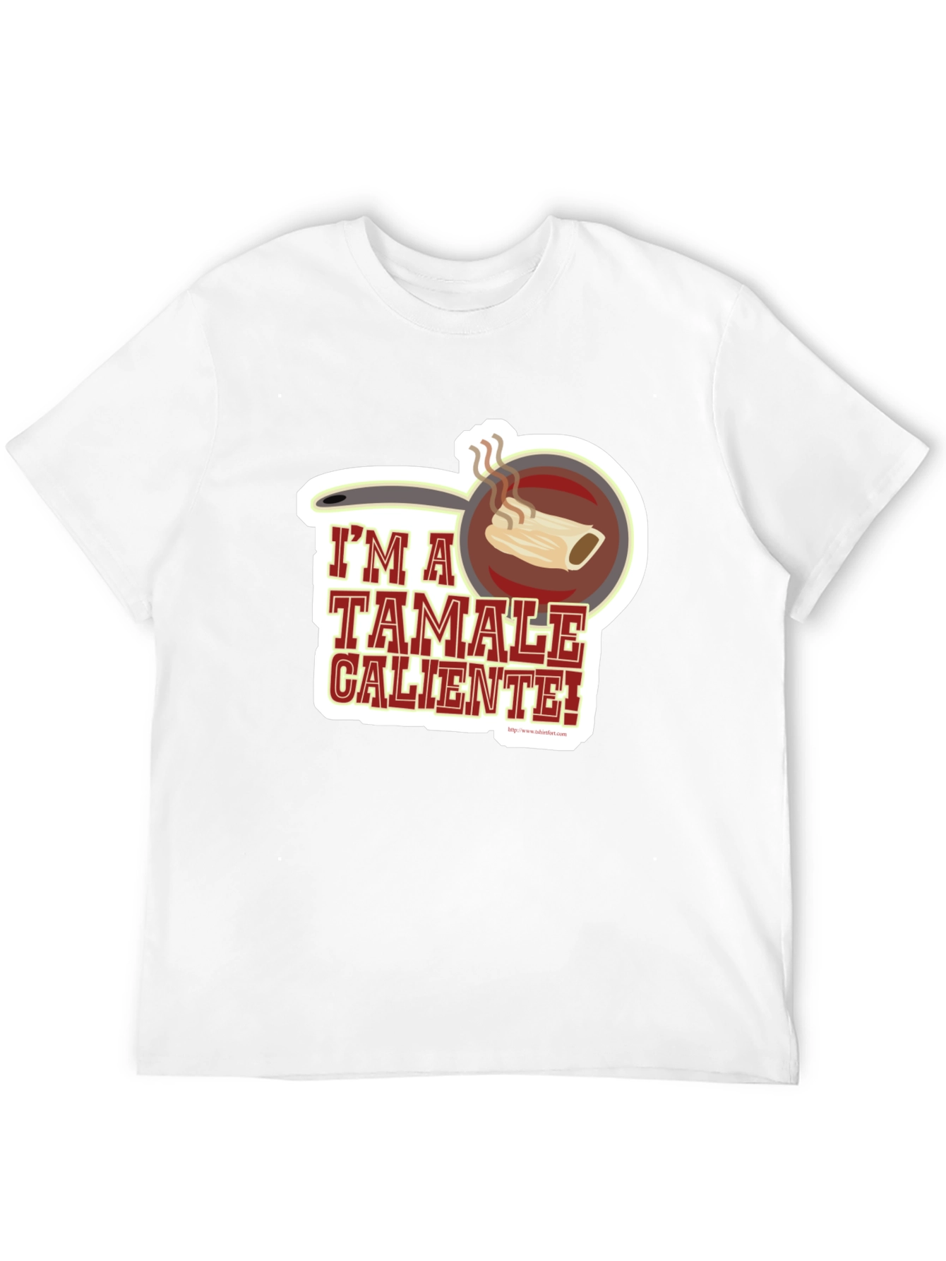 Black I'm a Tamale Caliente! T-Shirt - Funny Foodie Tee view 12