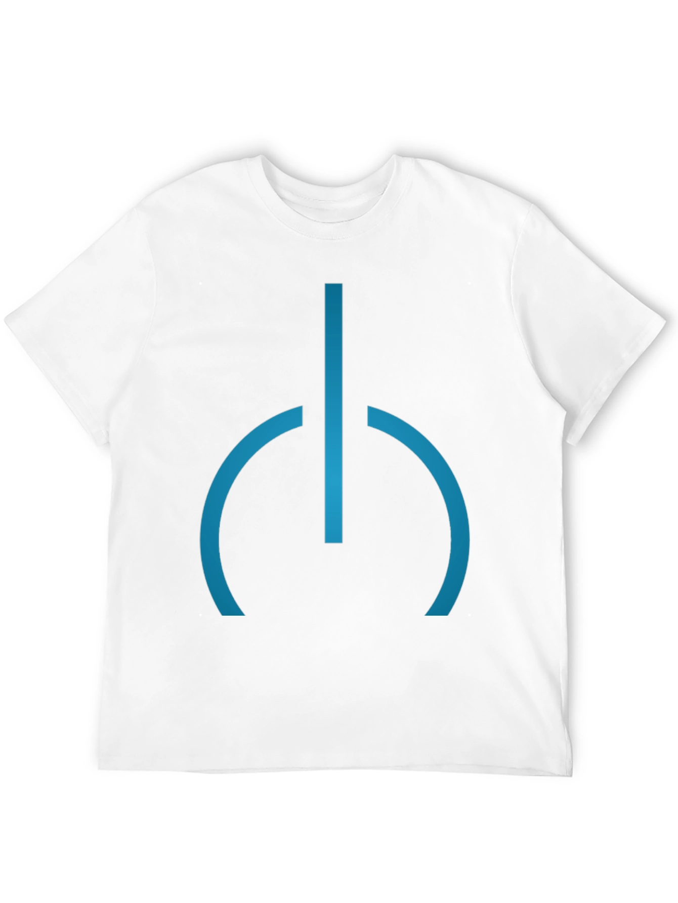Black Modern Blue Symbol Black T-Shirt view 12