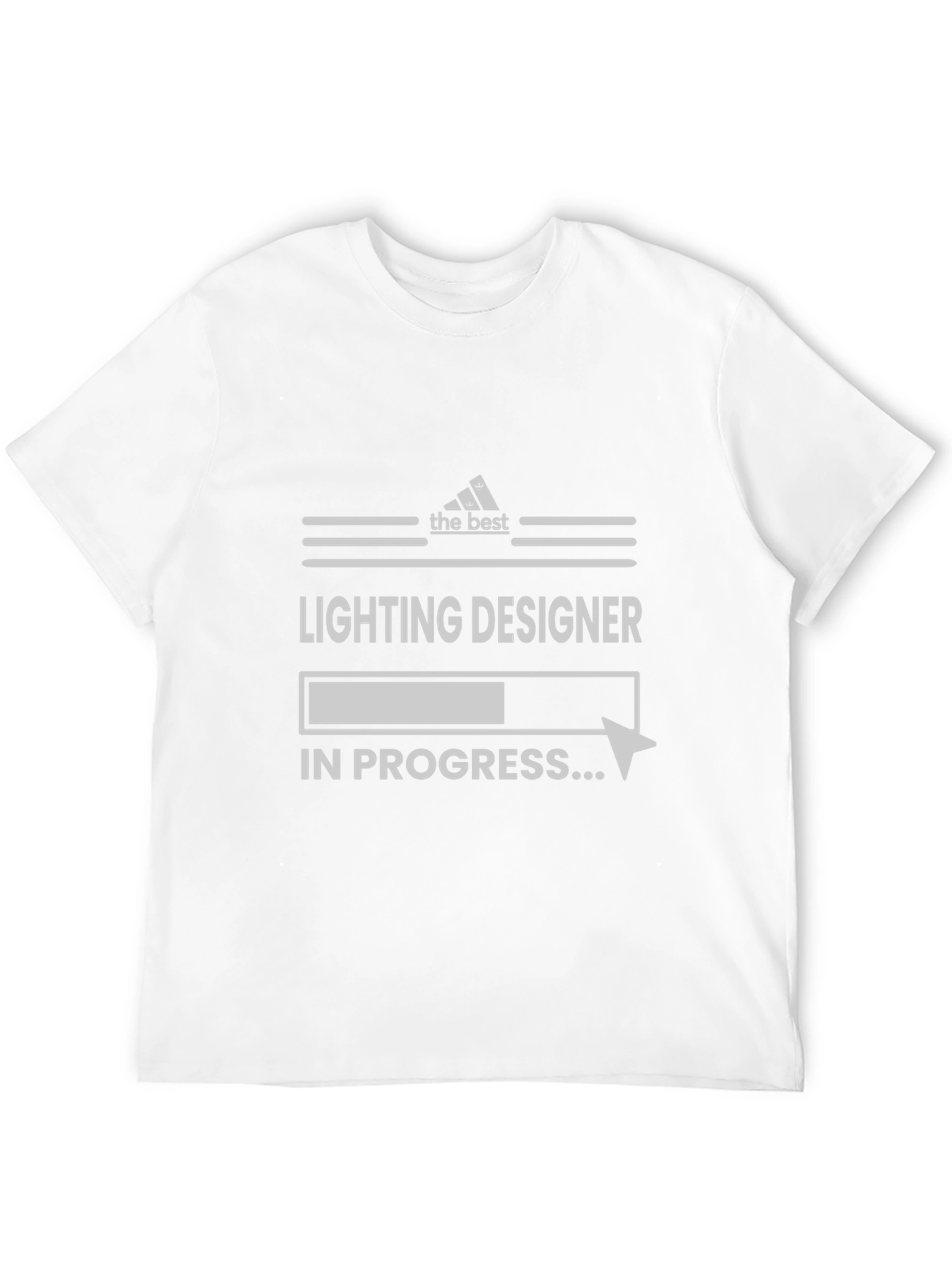 Black Lighting Designer In Progress Graphic Tee view 12