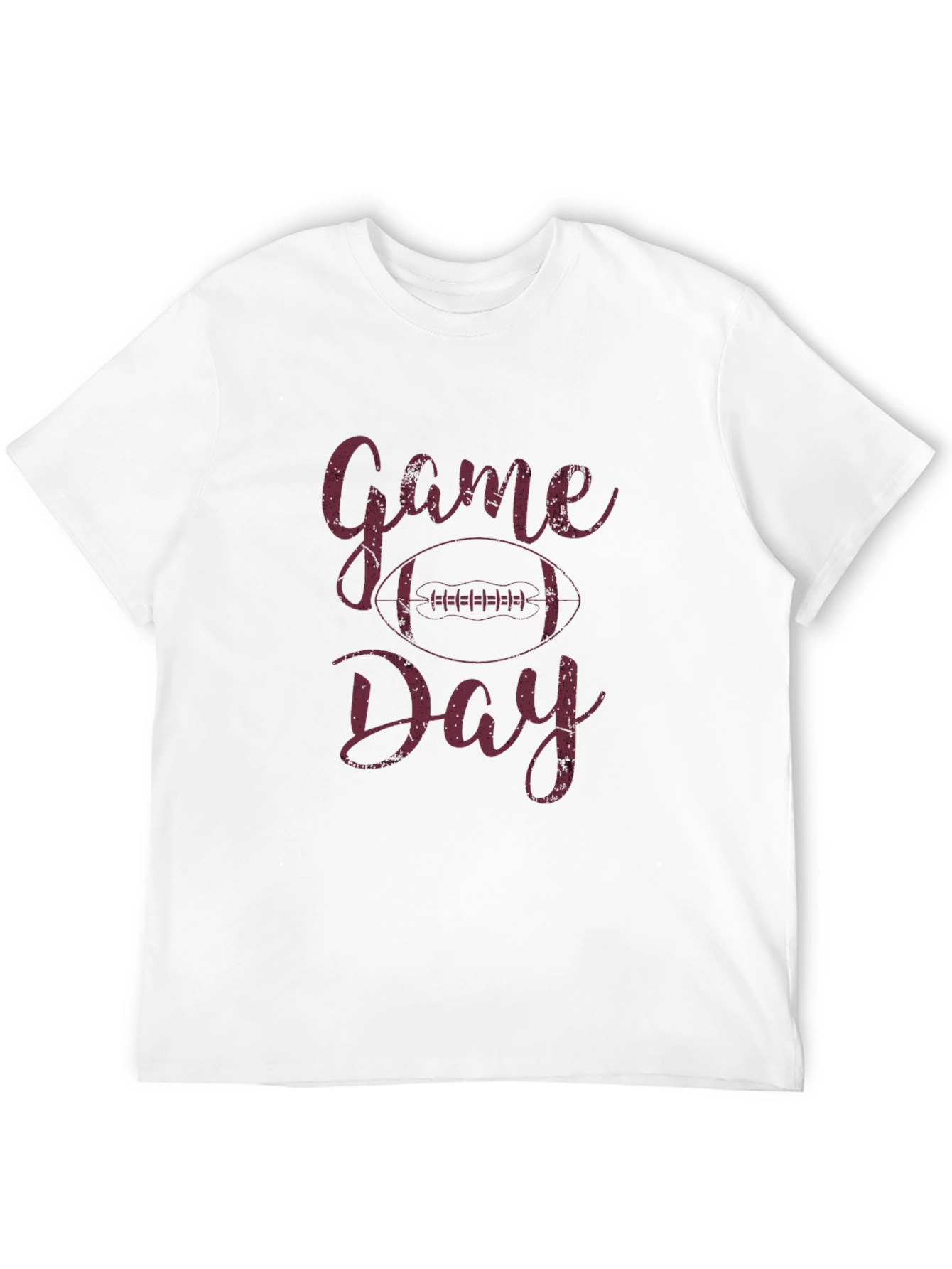 Black Game Day Football T-Shirt view 12