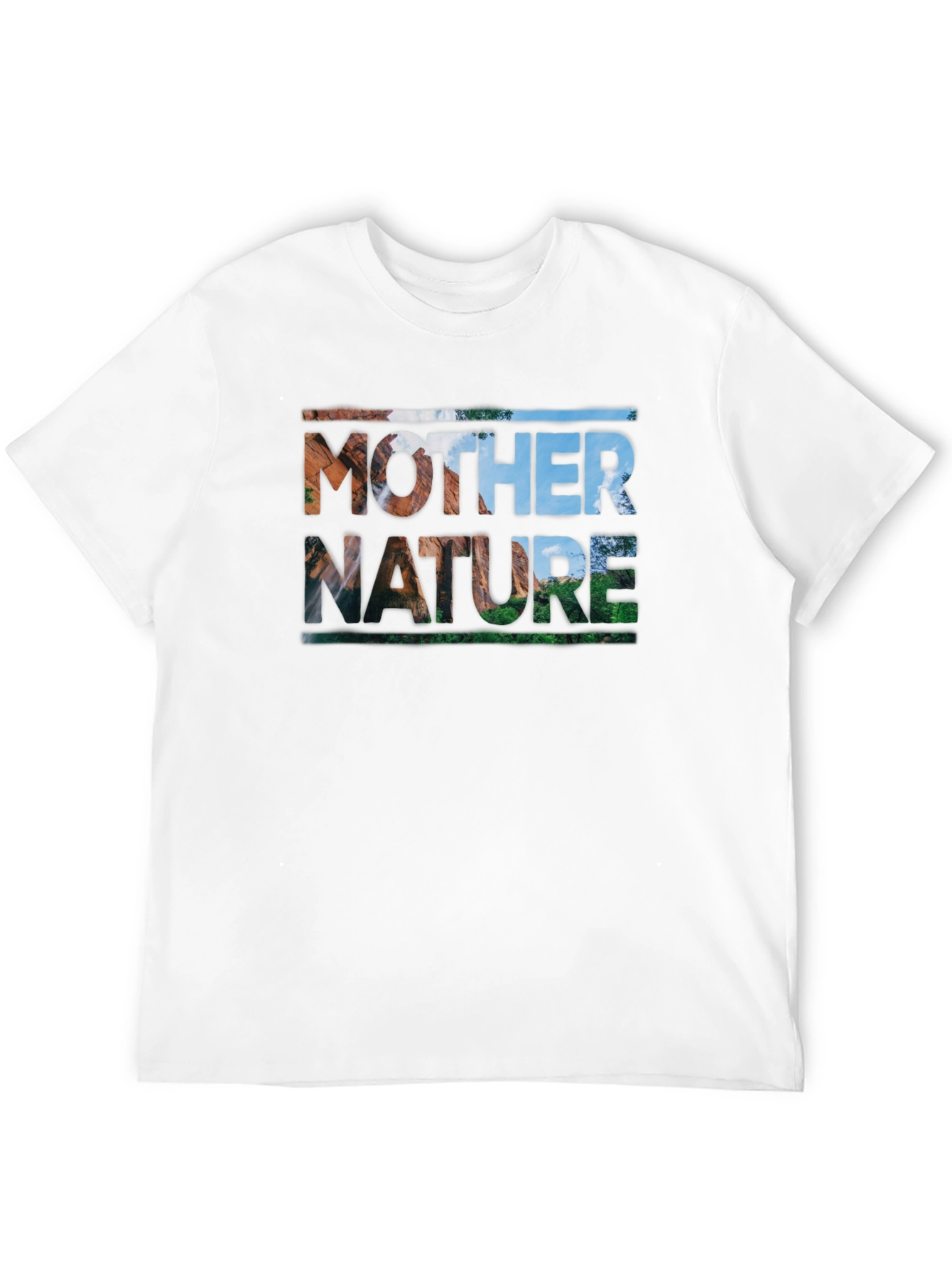 Black Mother Nature T-Shirt - Black Graphic Tee view 12