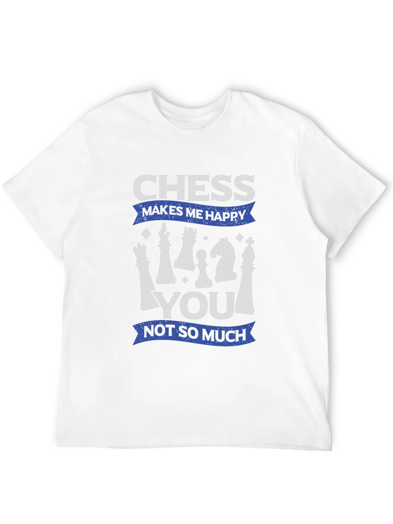 Black Chess Makes Me Happy T-Shirt  view 12