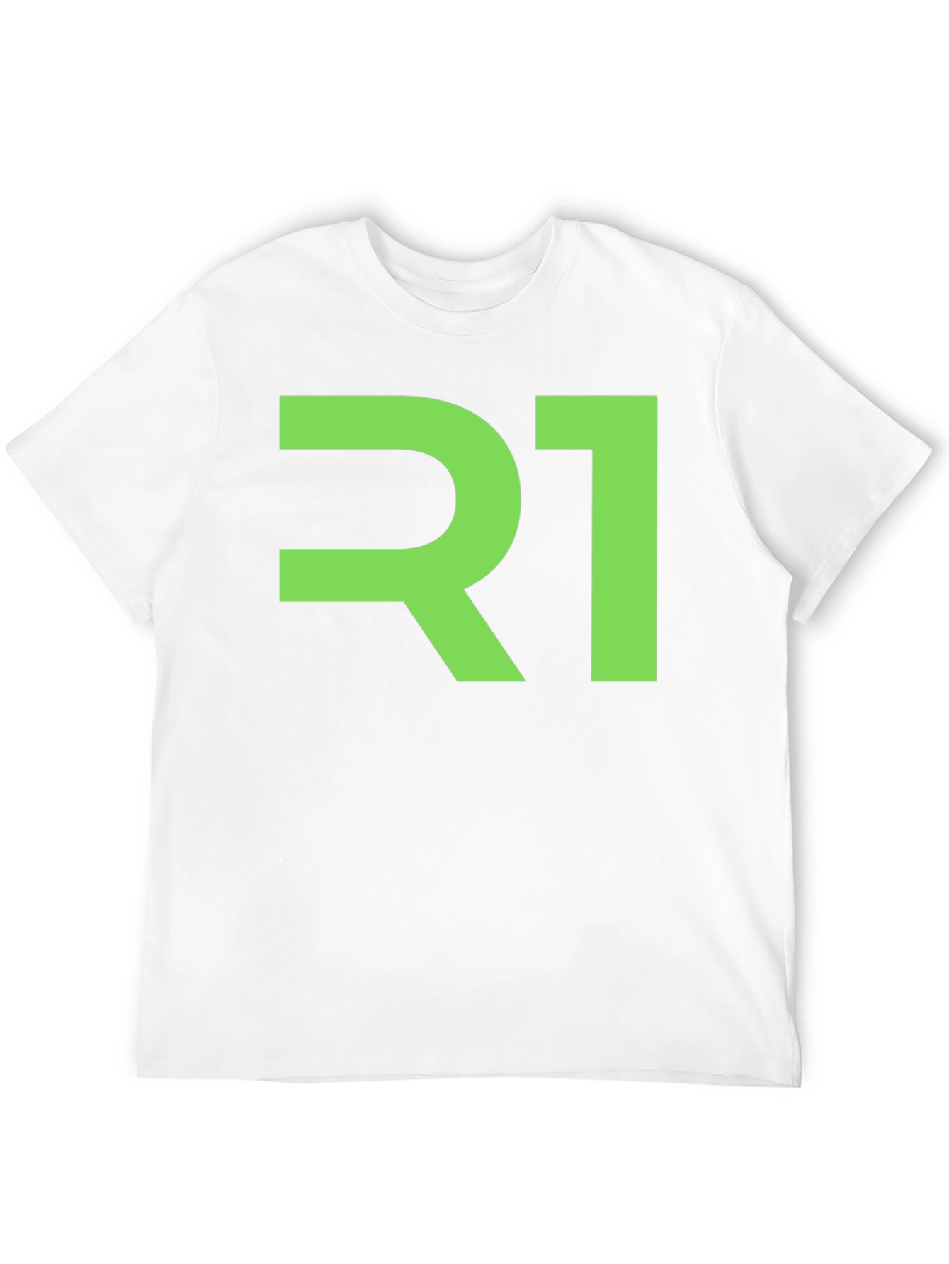 Black R1 Graphic Tee - Bold Statement T-Shirt view 12