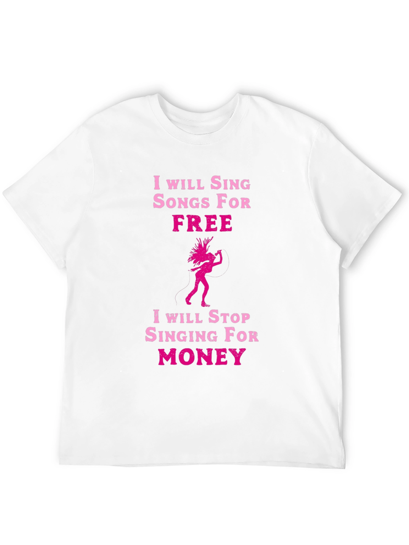 Black Sing For Free Graphic Tee view 12