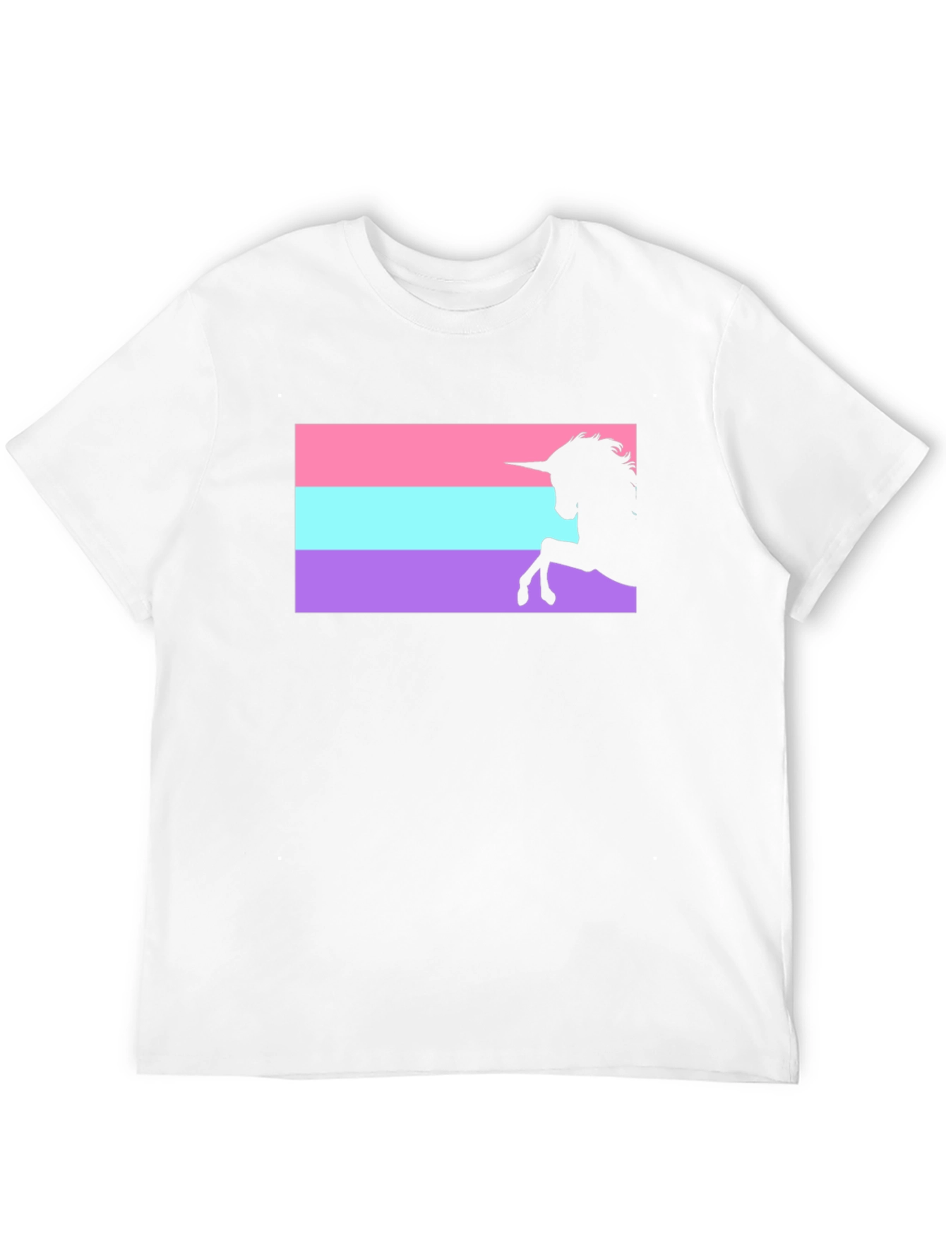 Black Unicorn Genderfluid Pride T-Shirt view 12