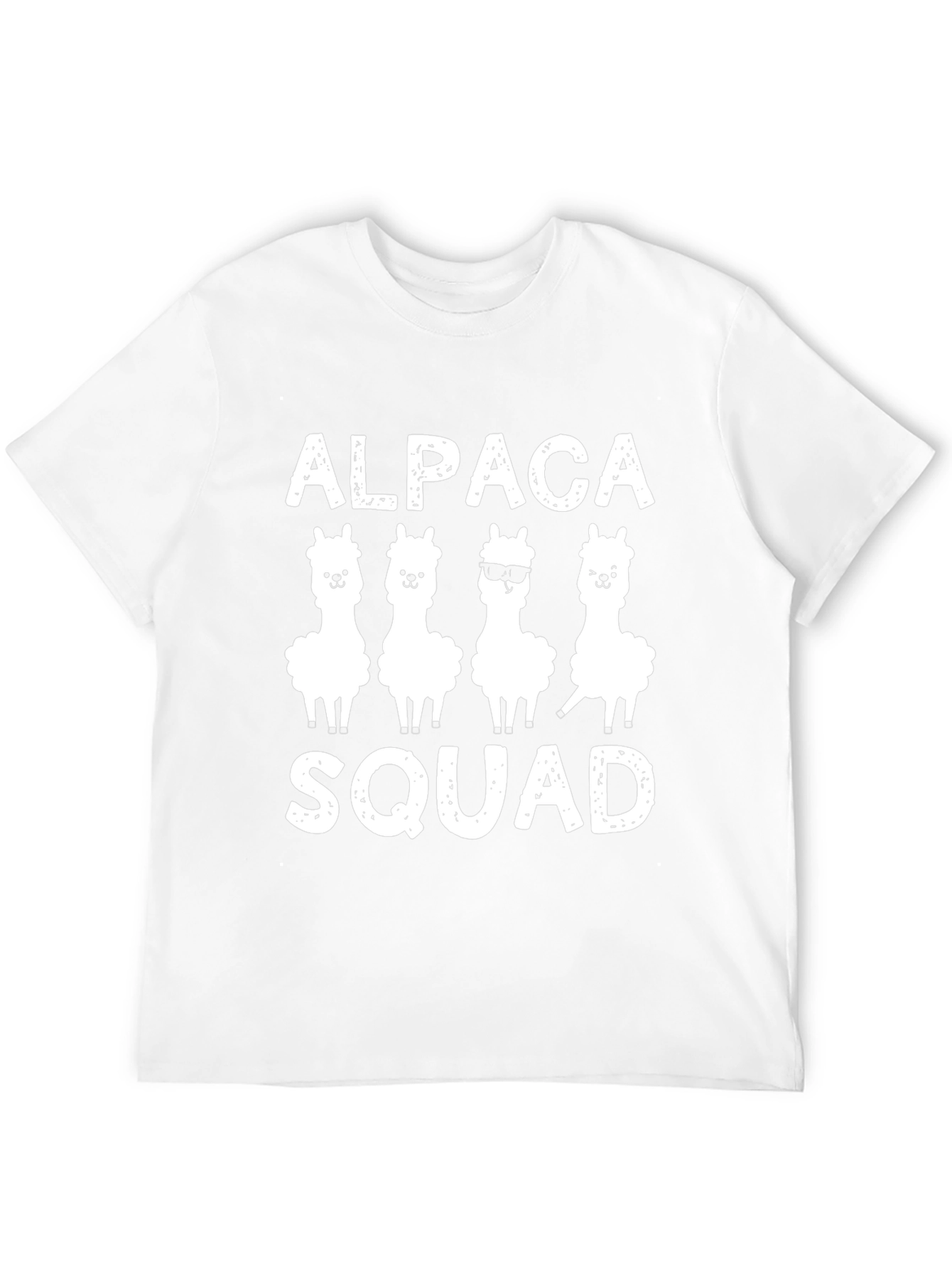 Black Alpaca Squad Black Graphic T-Shirt view 12