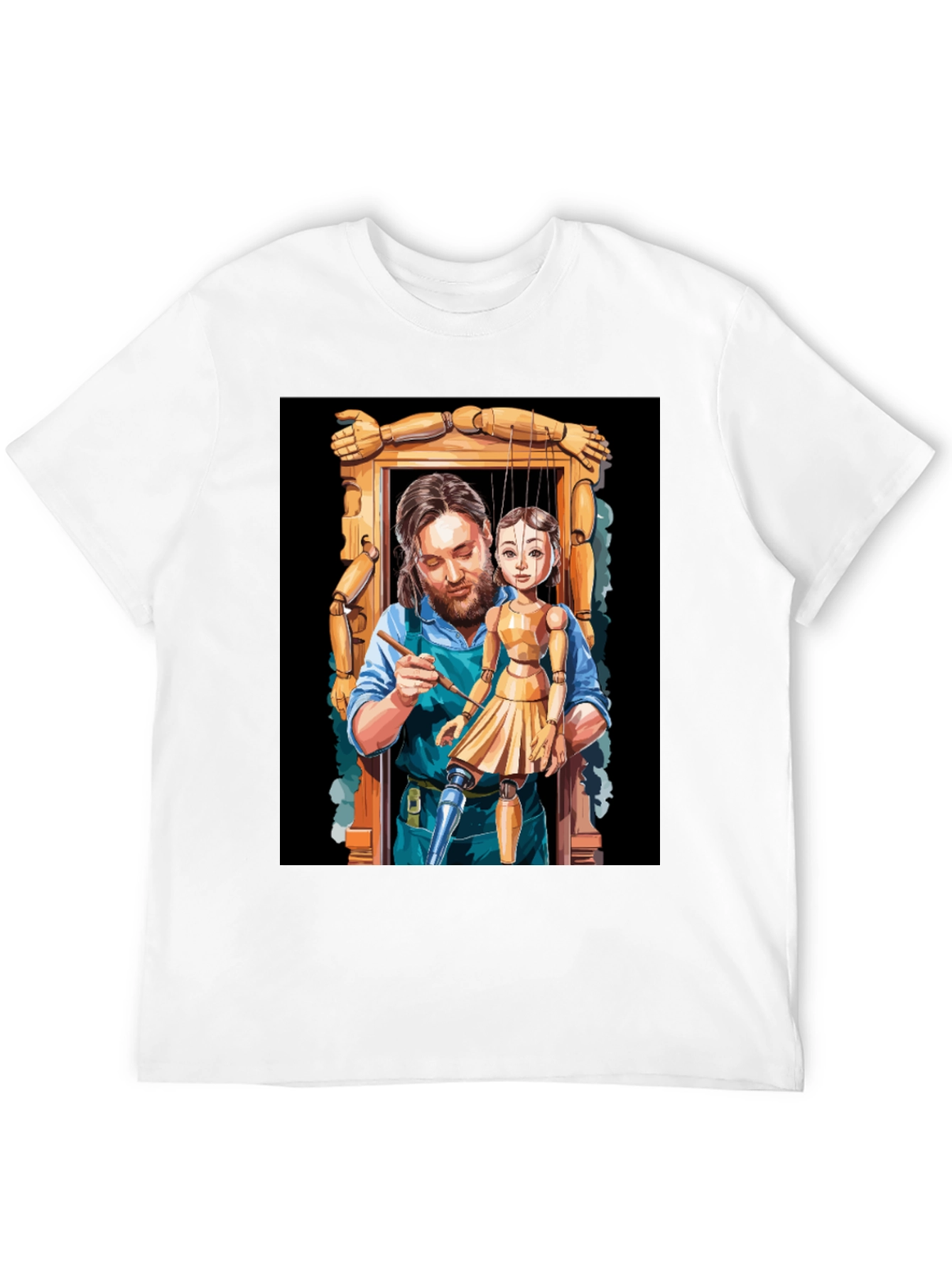 Black Marionette Master Graphic Tee view 12