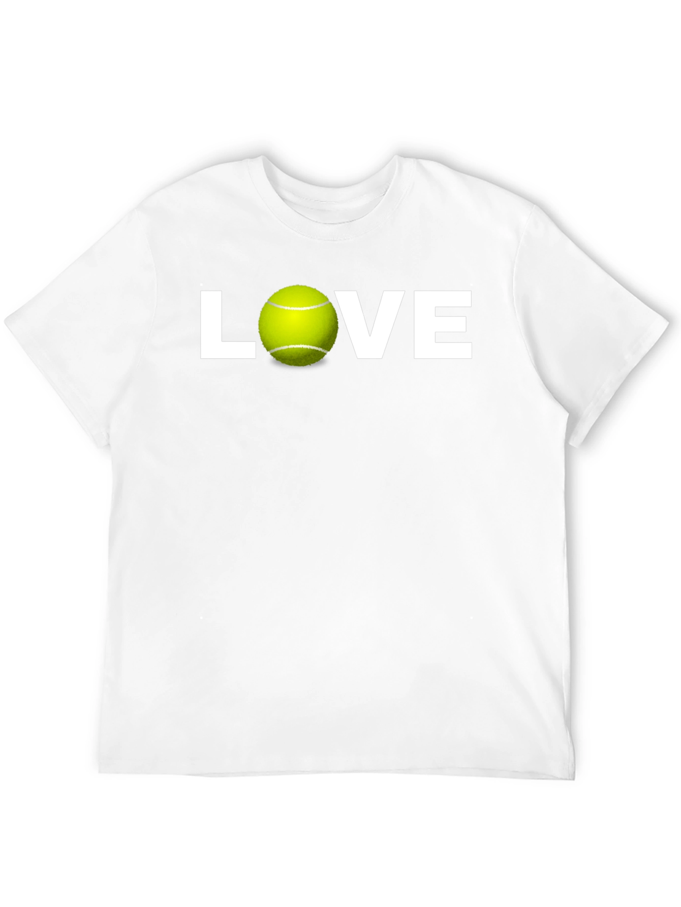 Black Tennis Lover Black T-Shirt view 12