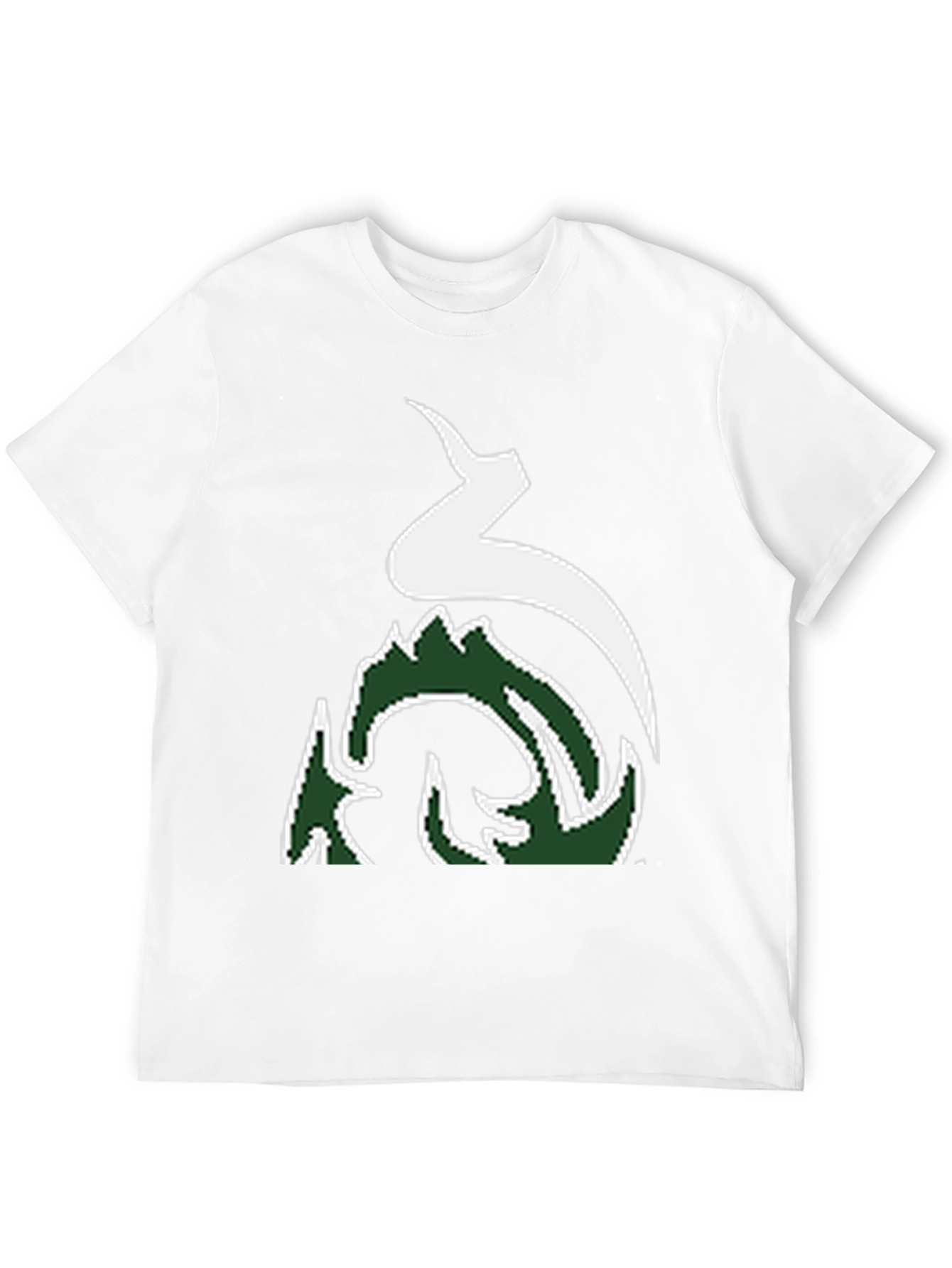 Black Stylish Graphic Print Tee view 12