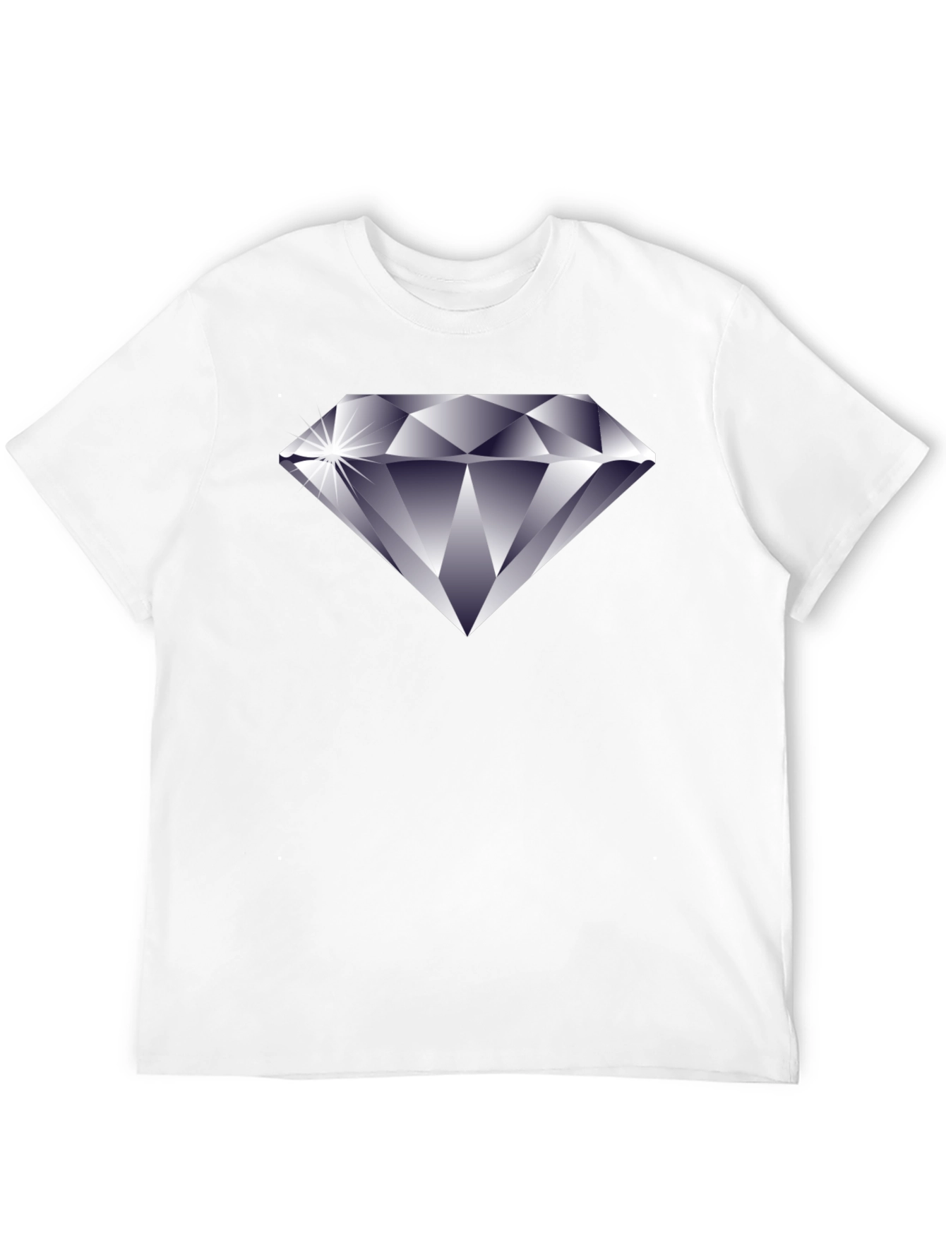 Black Diamond Graphic Black T-Shirt view 12