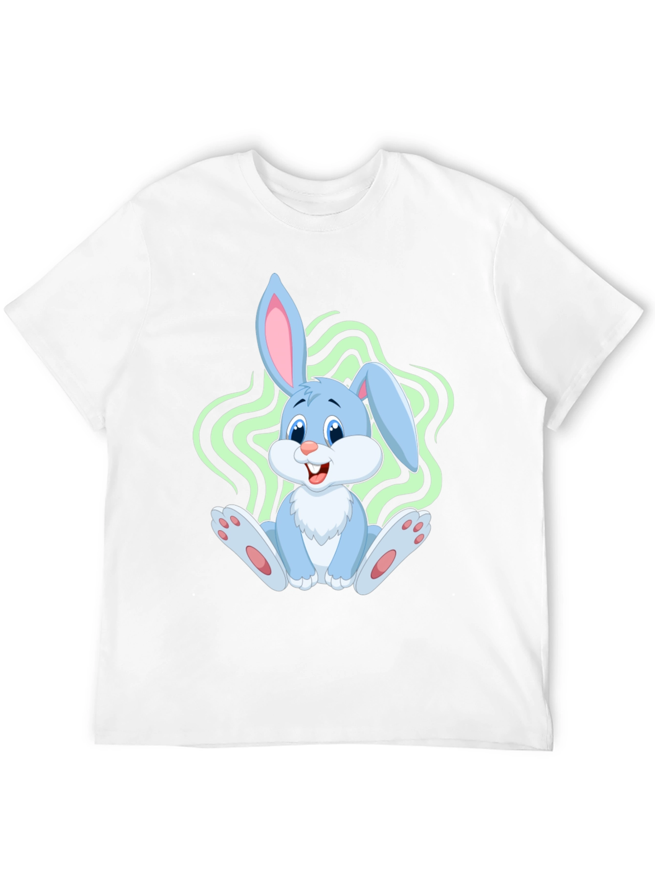 Cute Bunny Graphic Tee - Soft Cotton Comfort - 12