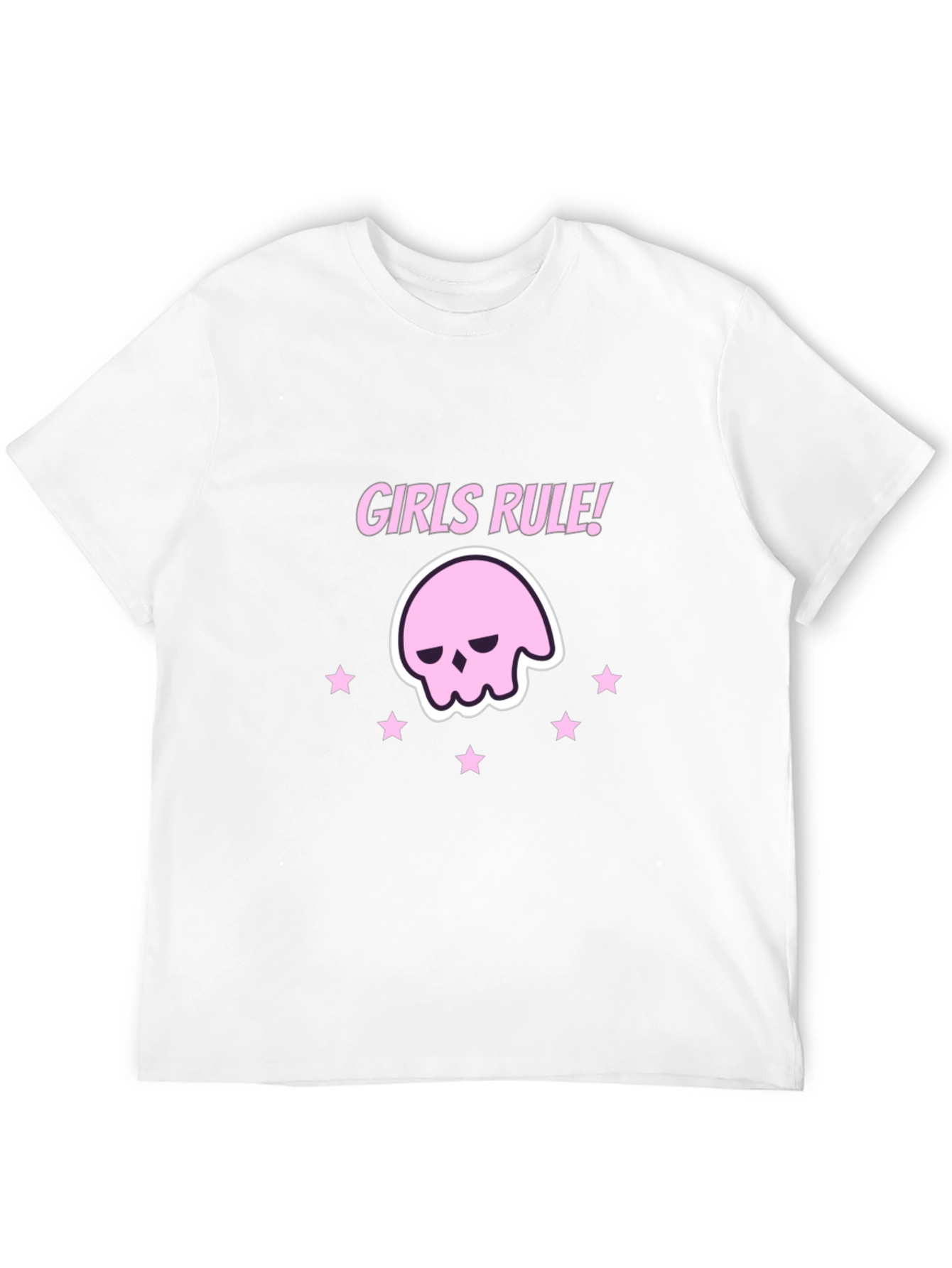 Black Girls Rule! Graphic Tee - Black Cotton T-Shirt view 12