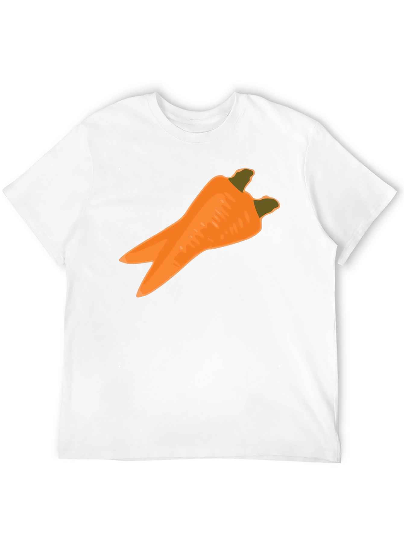 Black Funny Carrot T-Shirt: Unique Vegetable Graphic Tee for Men view 12