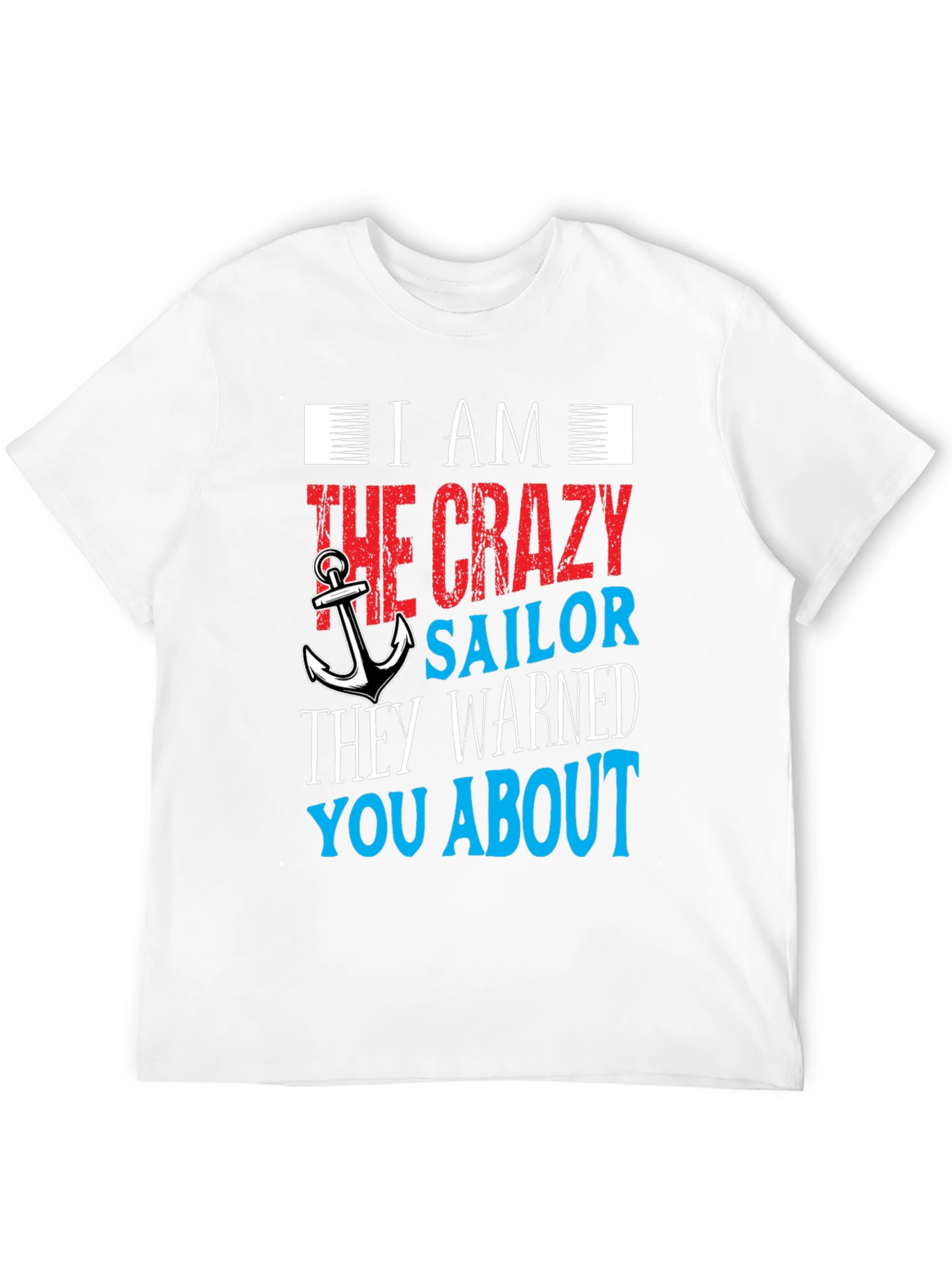 Black Crazy Sailor T-Shirt view 12