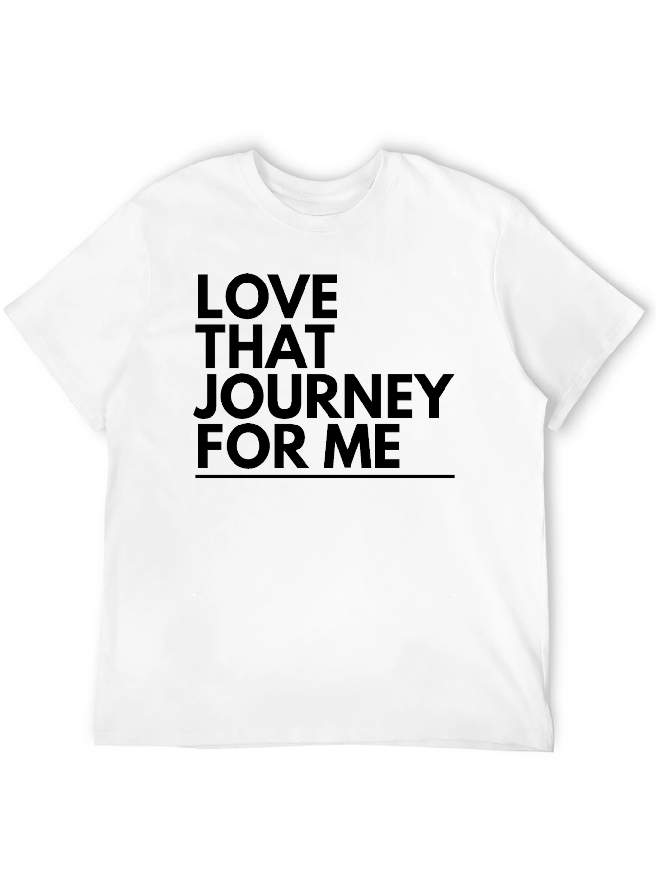 Black Love That Journey For Me Graphic Tee - Black view 12