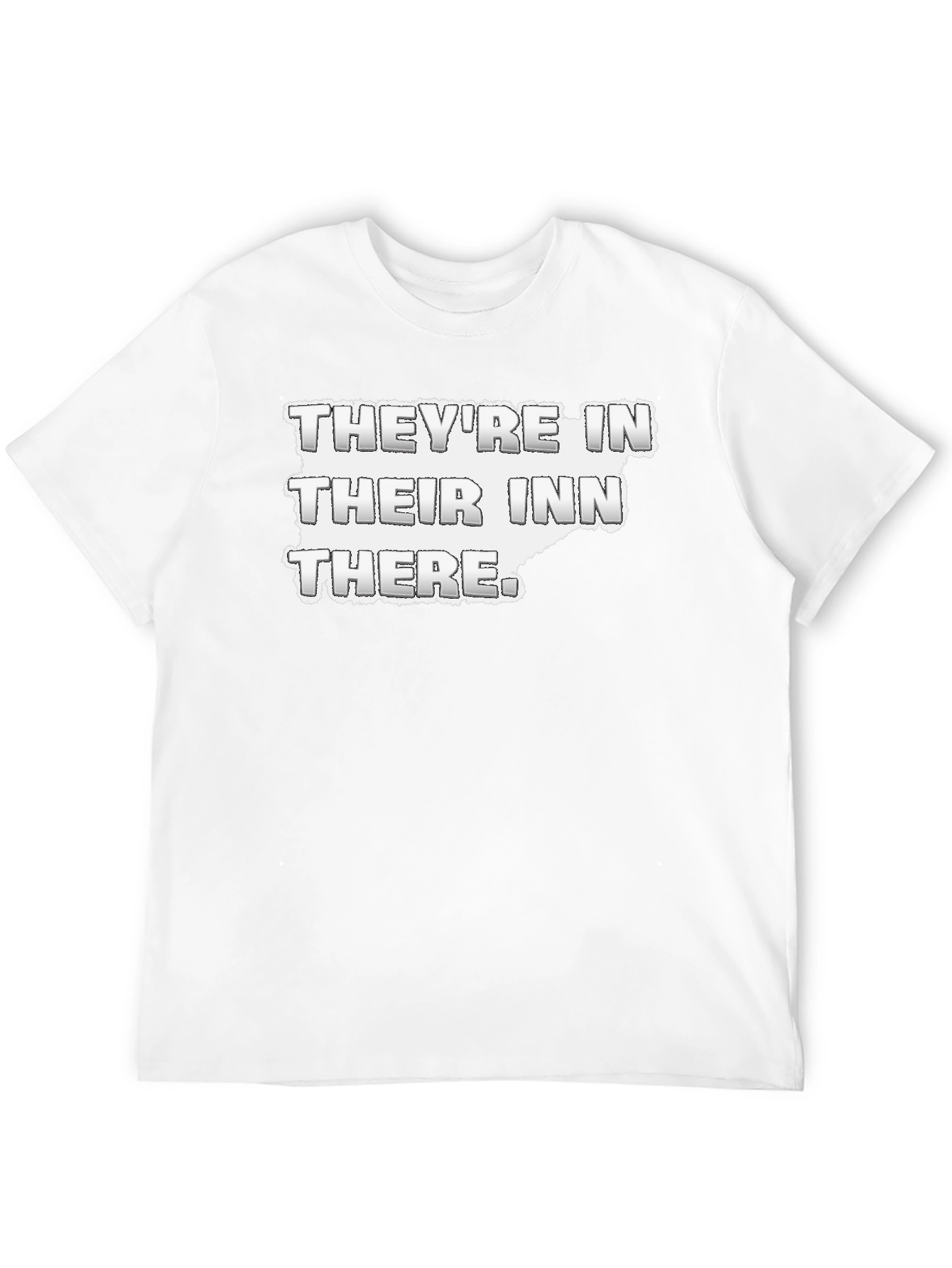 Black They're In Their Inn There T-Shirt view 12