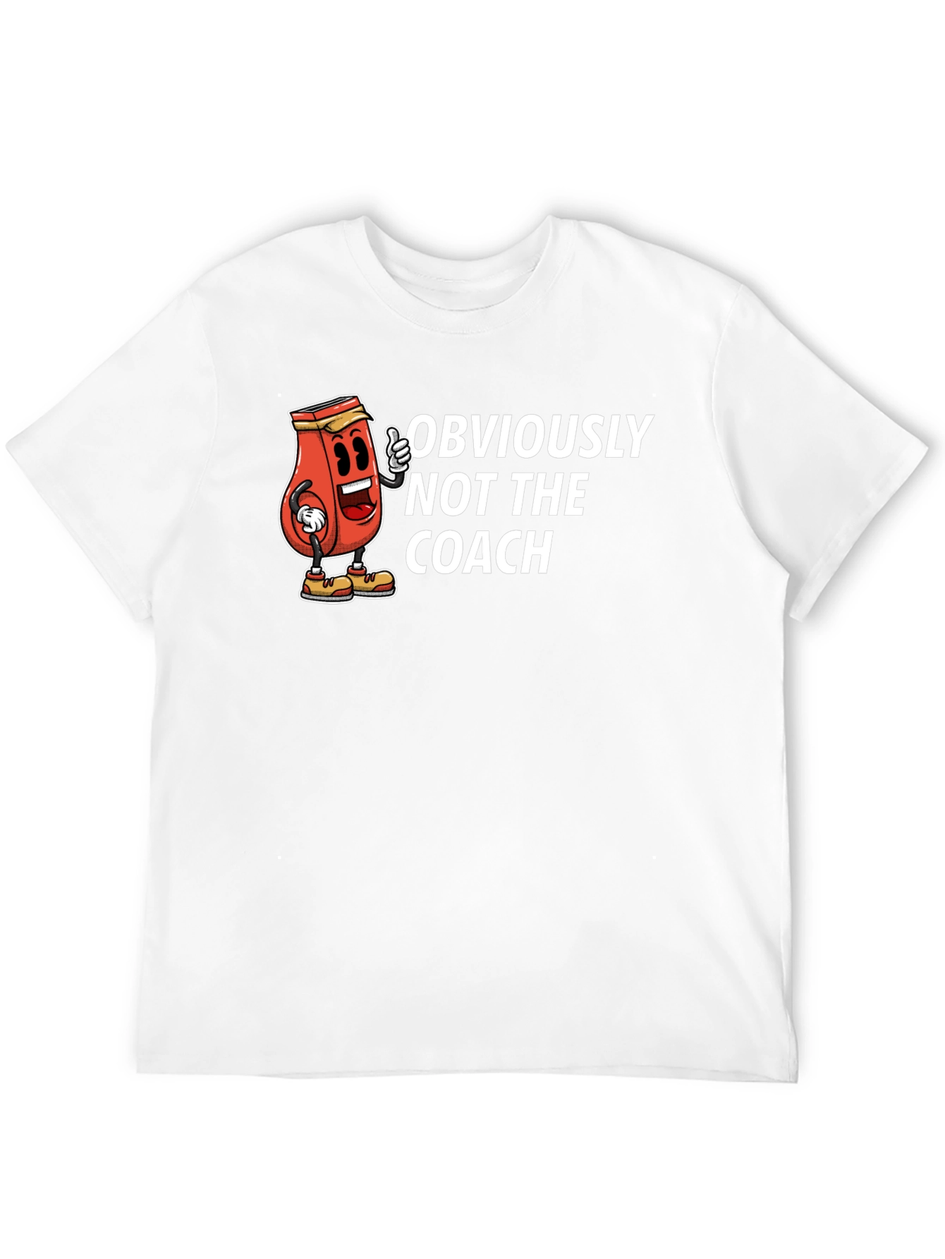 Black Obviously Not The Coach Graphic Tee view 12