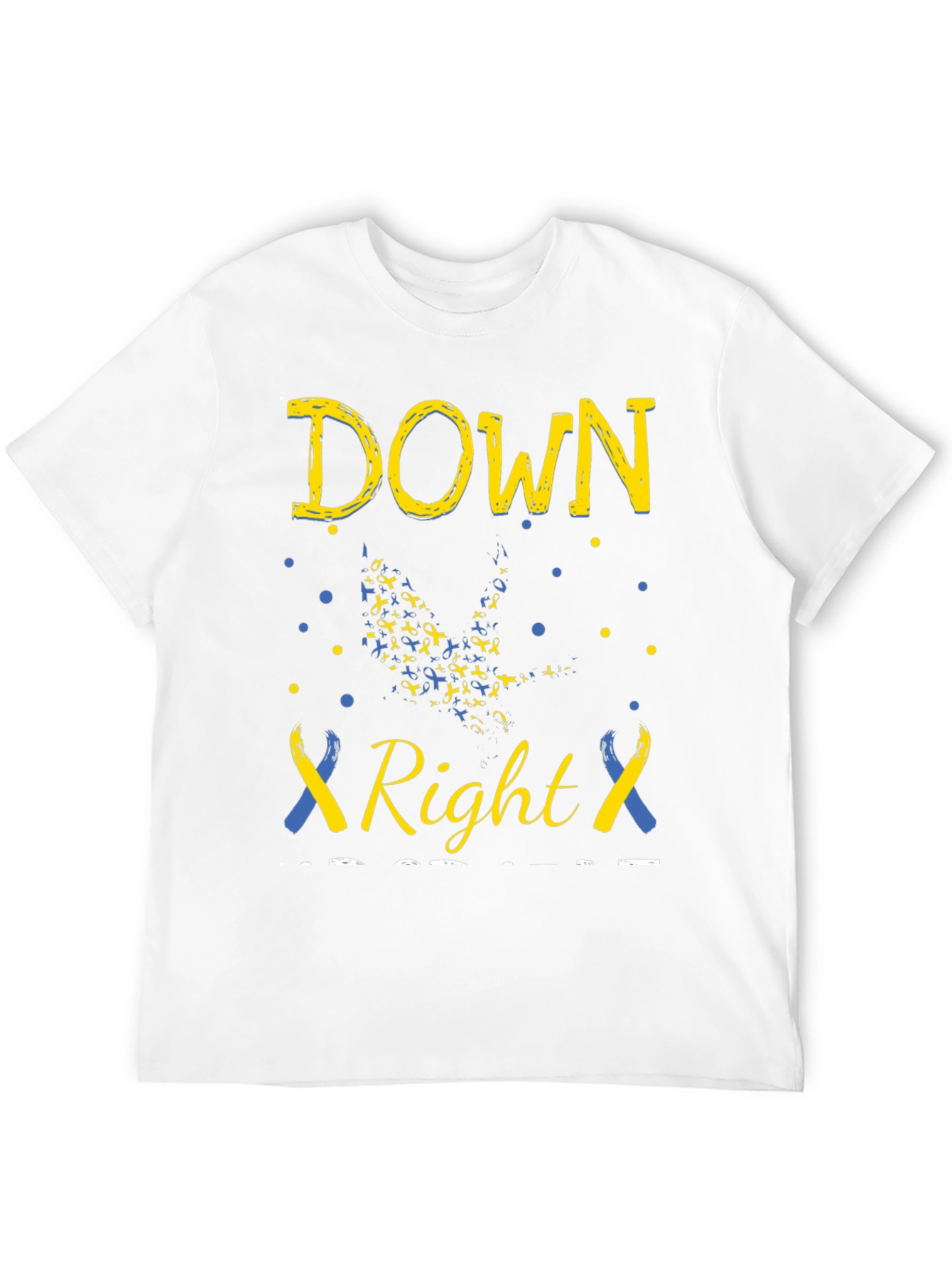 Black Down Right Perfect T-Shirt view 12