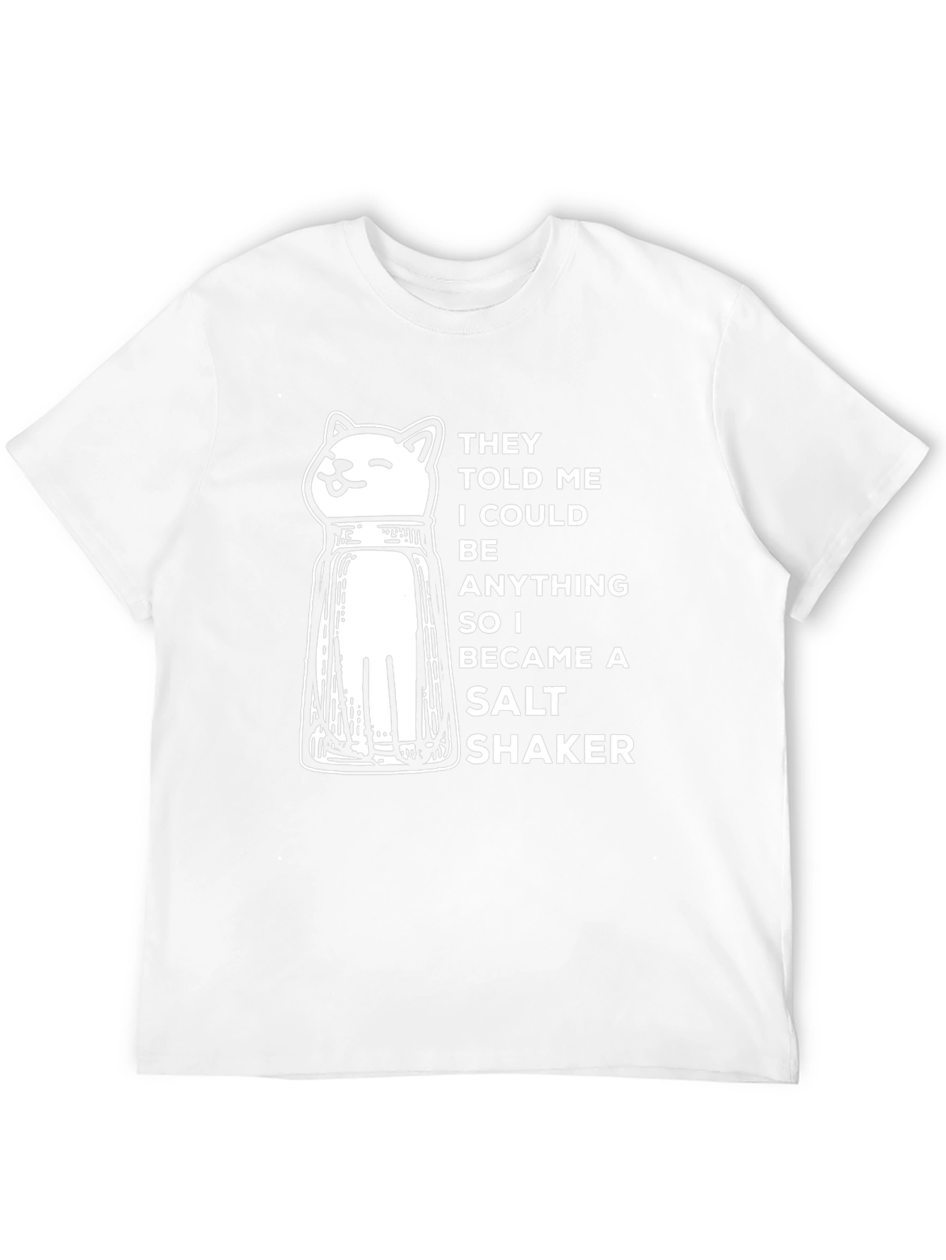 Black Cat Salt Shaker T-Shirt - Be Anything view 12