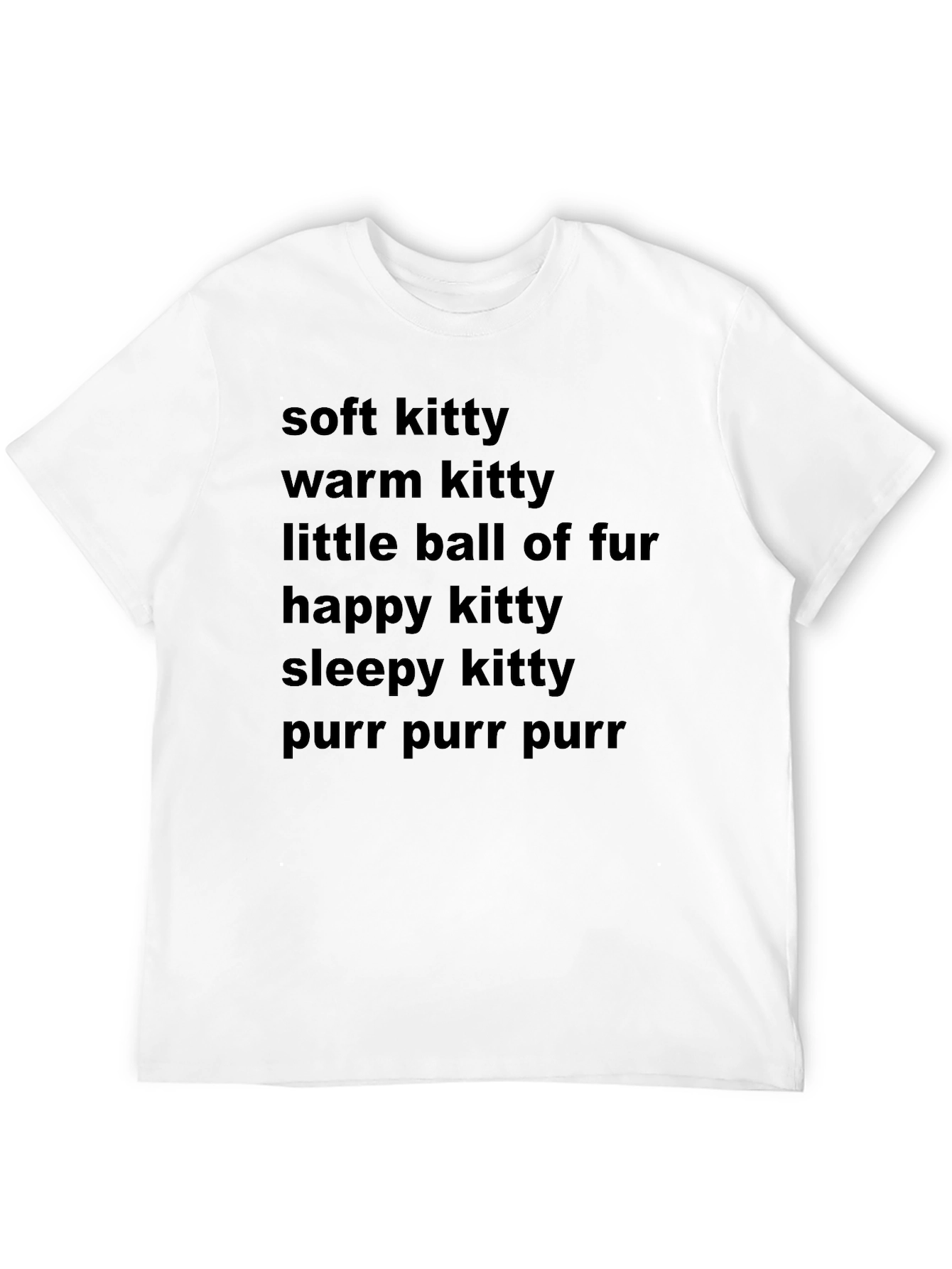 Black Soft Kitty T-Shirt view 12