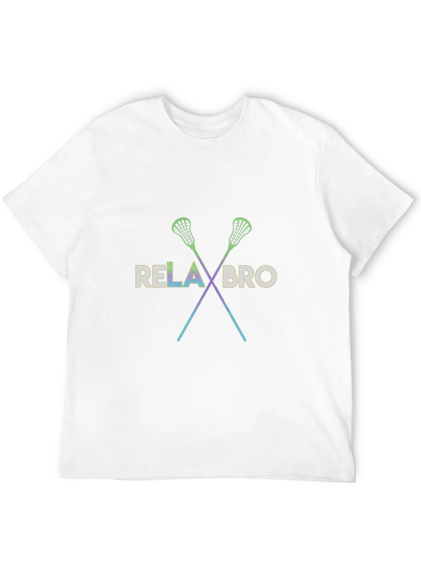Black Relax Bro Lacrosse T-Shirt - Stylish & Comfortable view 12