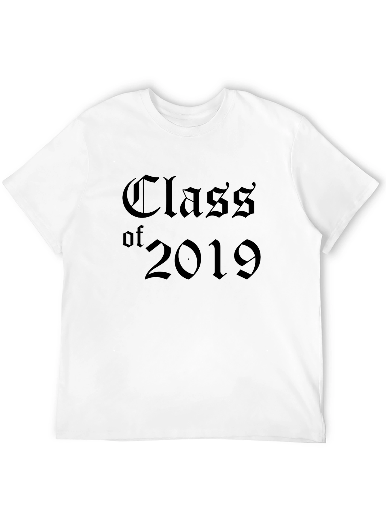 Black Class of 2019 Black T-Shirt view 12