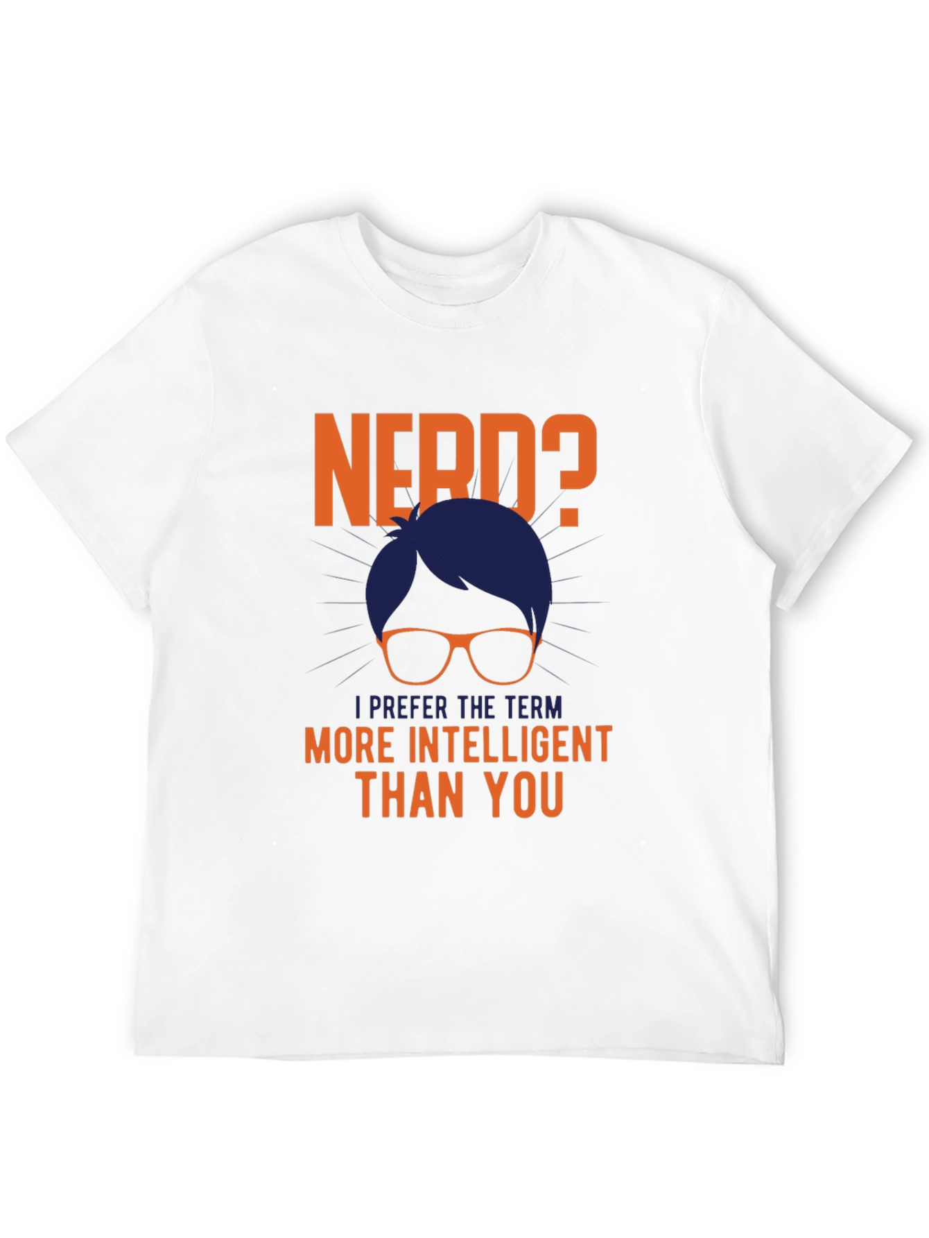 Black Nerd? Intelligent T-Shirt - Funny Geek Tee view 12