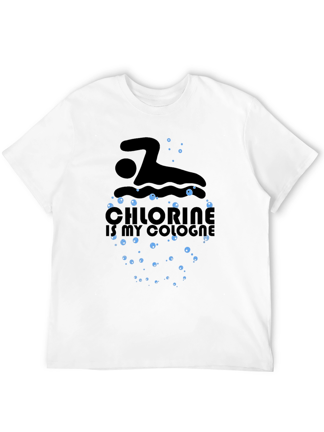 Chlorine is My Cologne Swimmer T-Shirt - 12