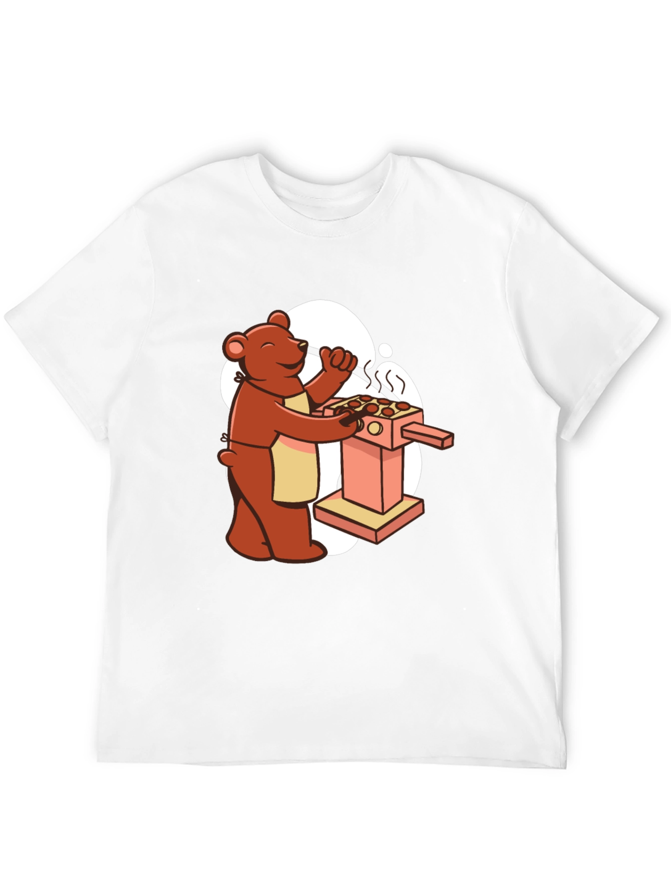 Black Bear Chef T-Shirt - Culinary Bearbecue view 12