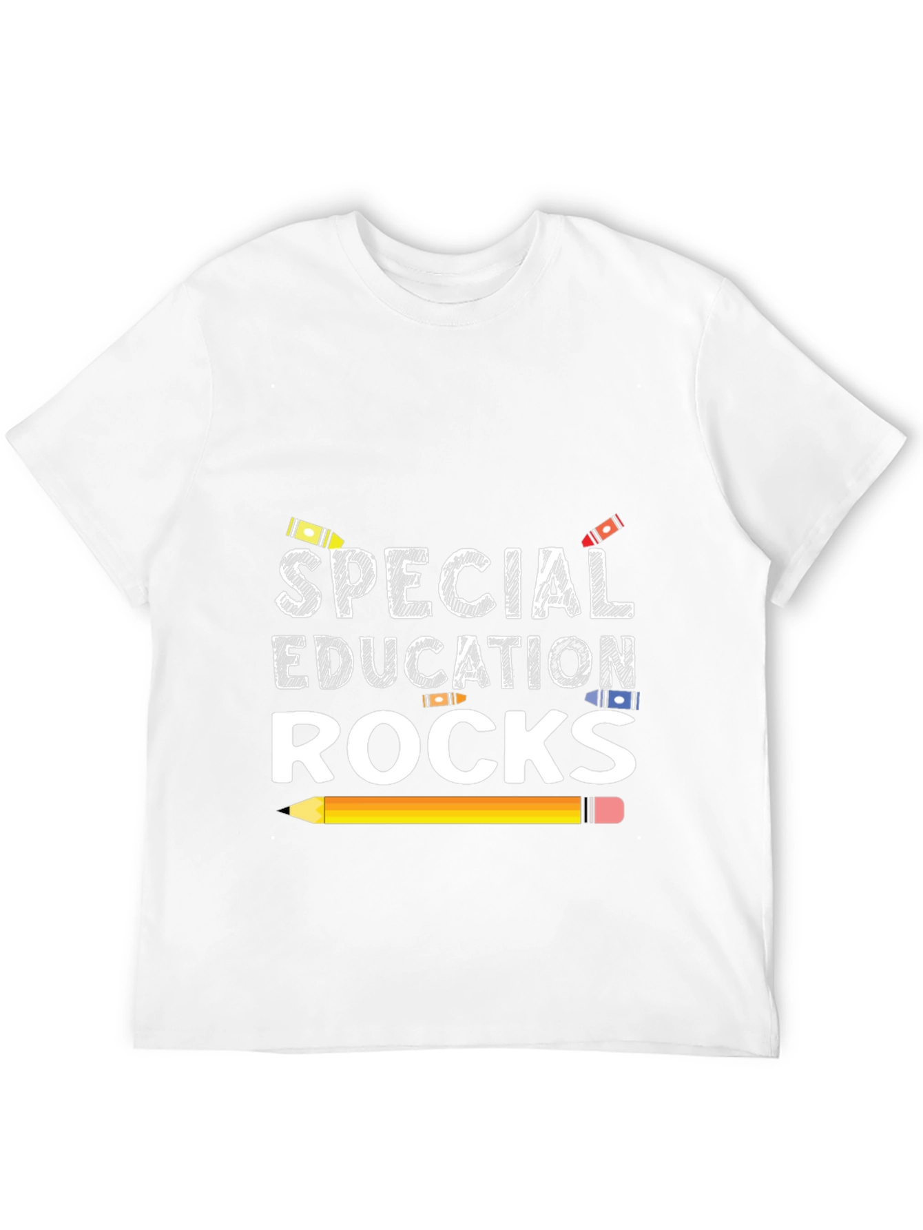 Black Special Education Rocks Graphic Tee view 12