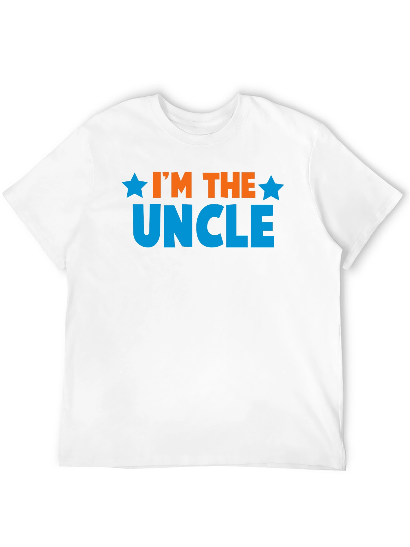 Black I'm the Uncle T-Shirt view 12
