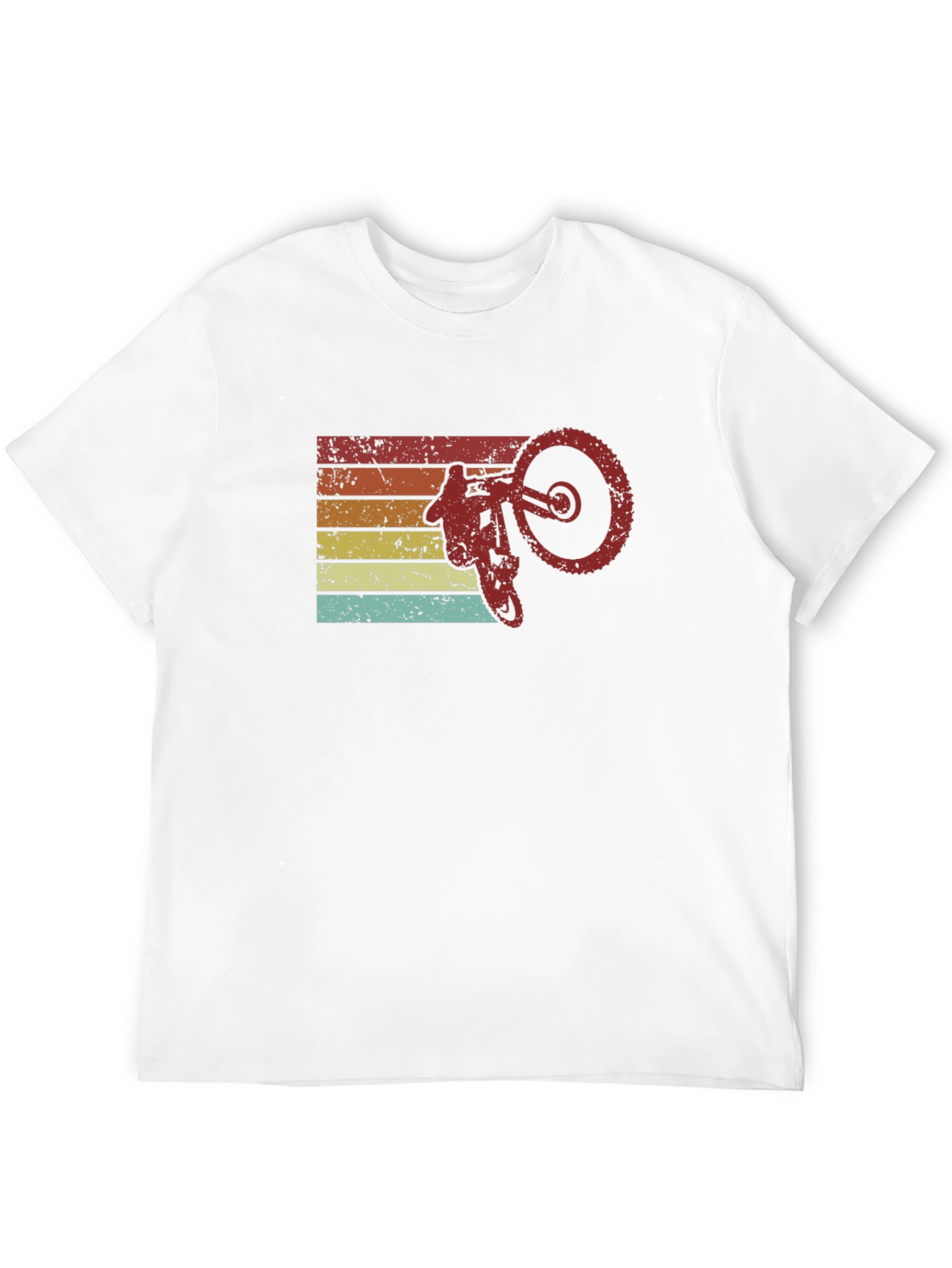 Black Retro Mountain Bike Graphic Tee view 12