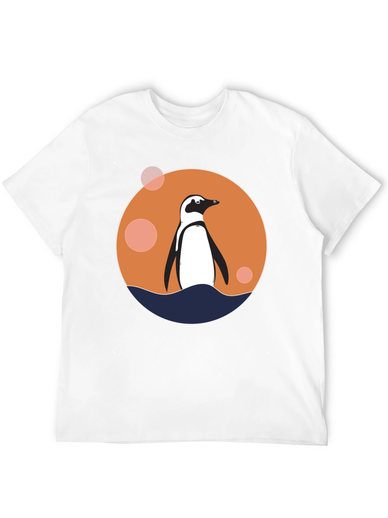 Black Penguin Graphic Black T-Shirt view 12
