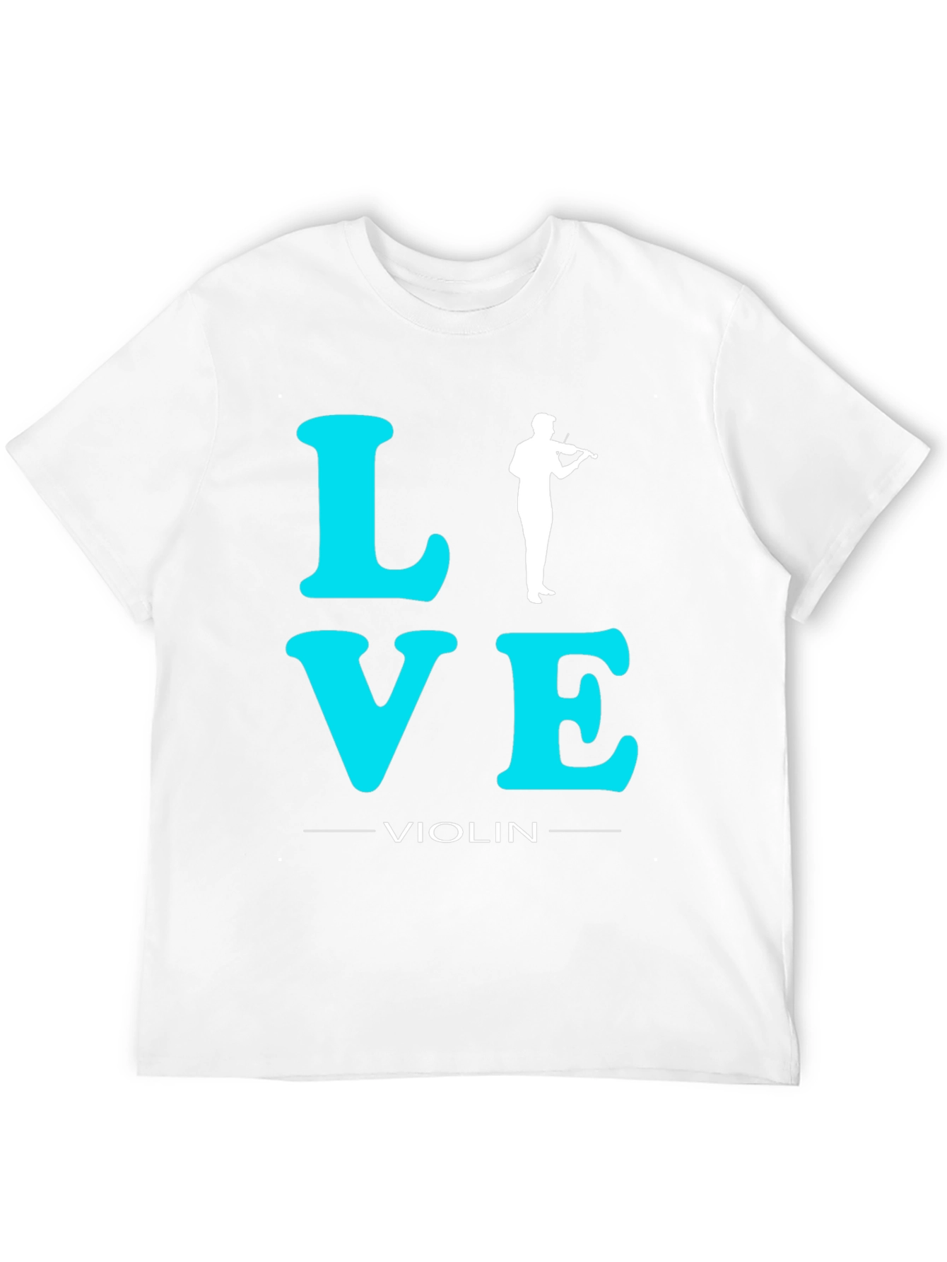 Black Love Violin T-Shirt - Music Lover Tee view 12