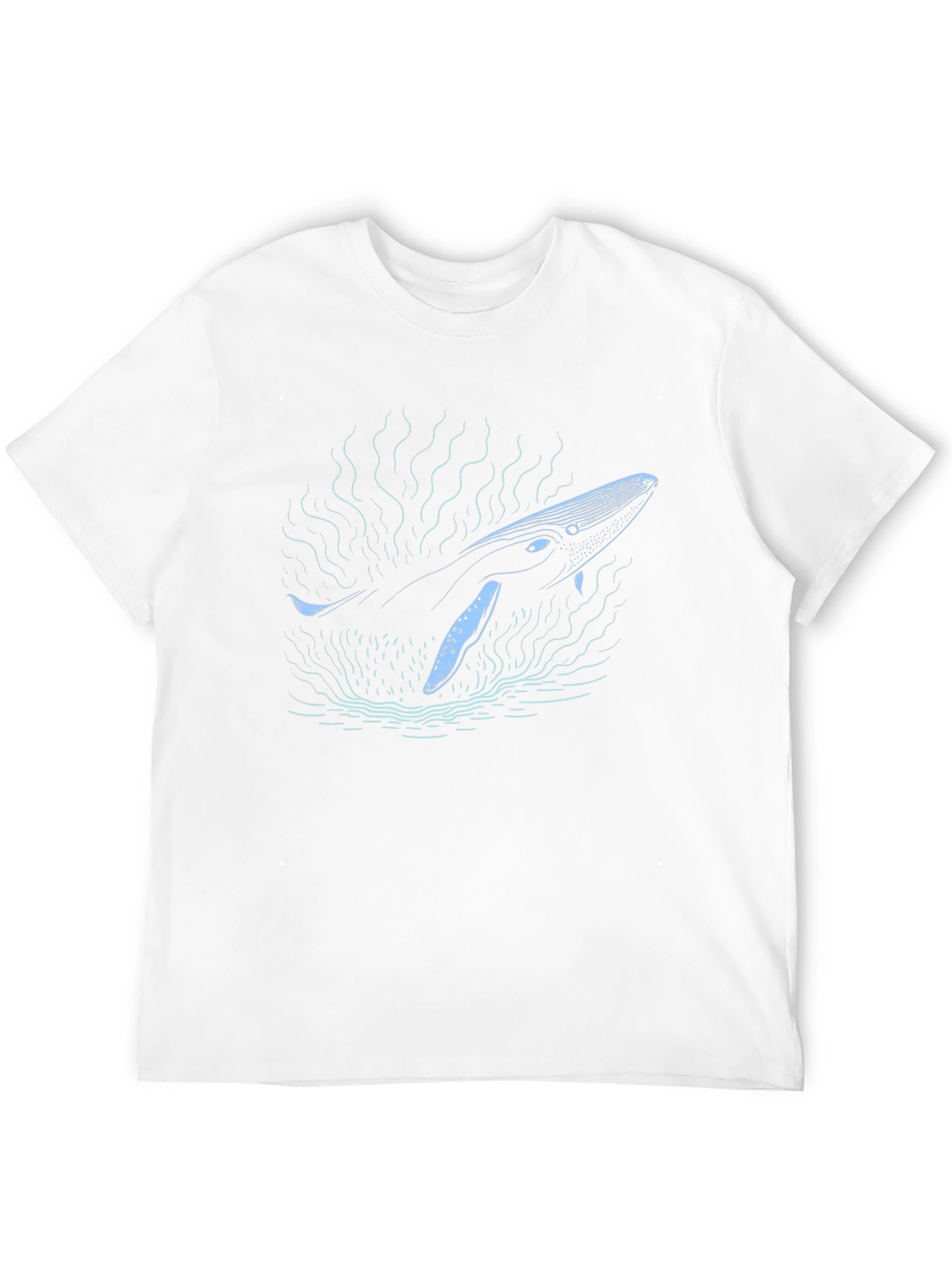 Black Whale Graphic Black Tee view 12