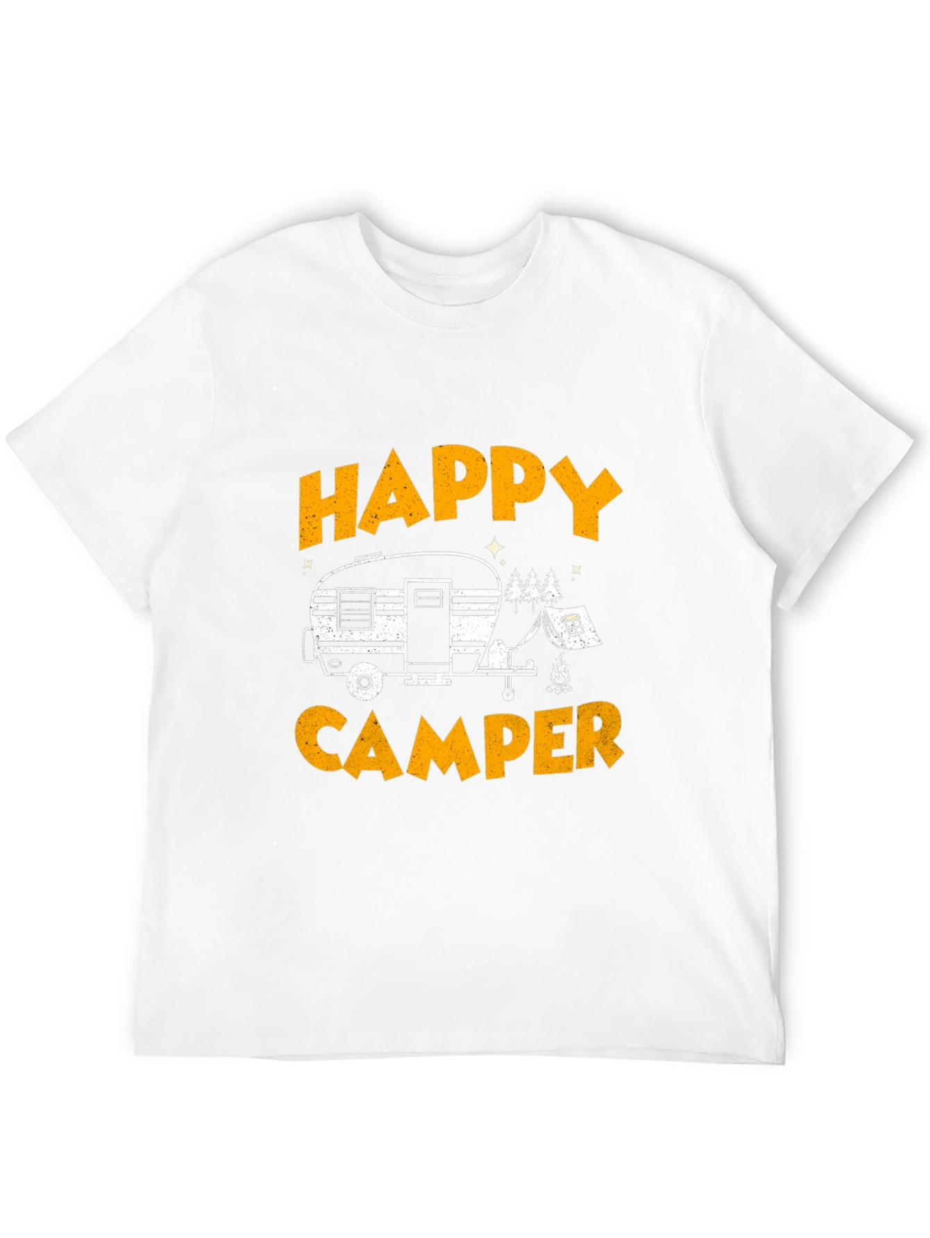 Black Happy Camper Graphic Tee - Adventure Awaits view 12