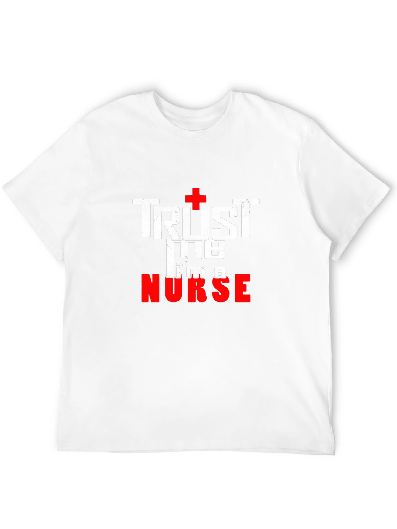 Black Trust Me I'm A Nurse T-Shirt view 12