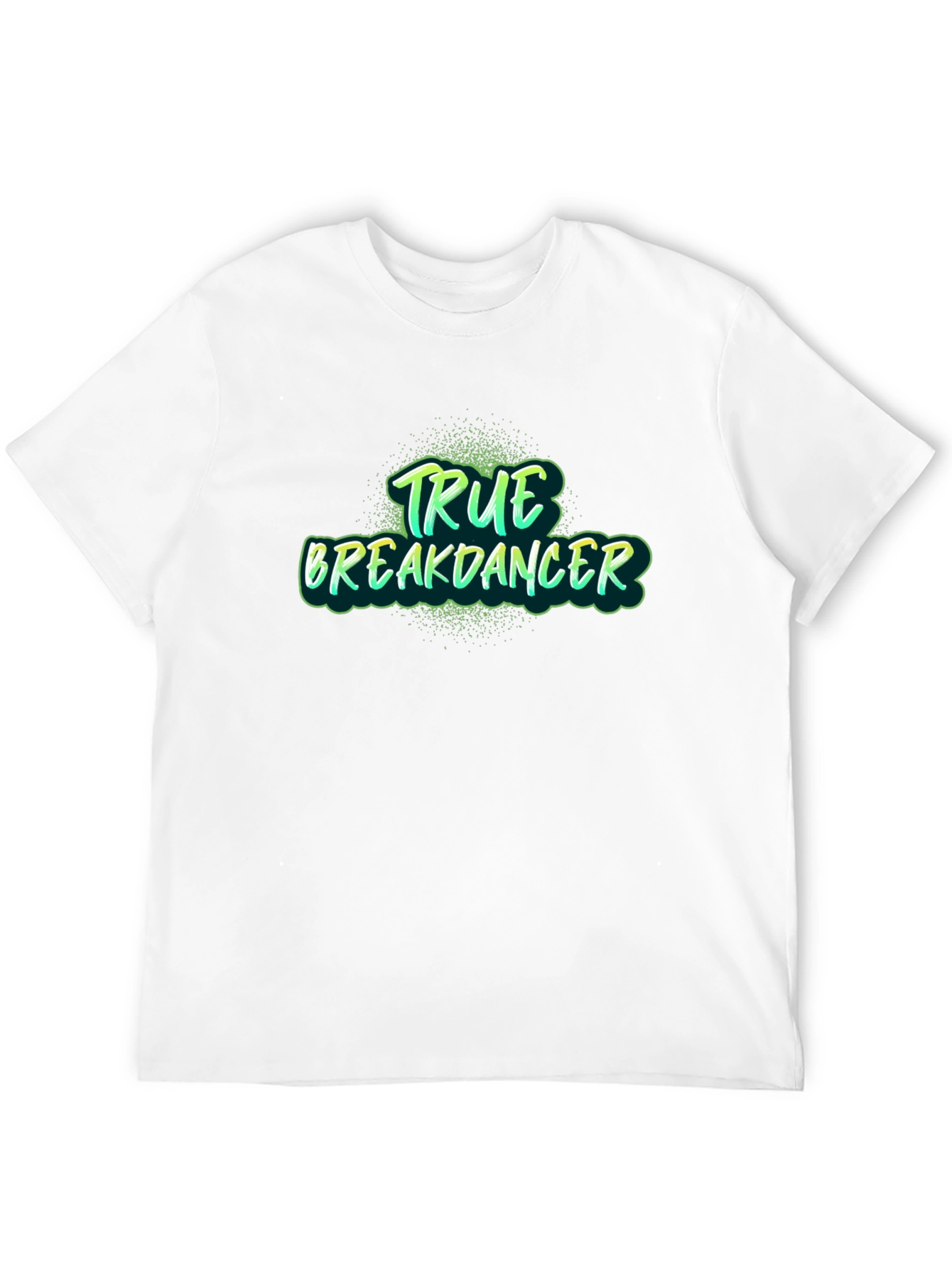 Black True Breakdancer Graphic Tee - Black Cotton Blend view 12