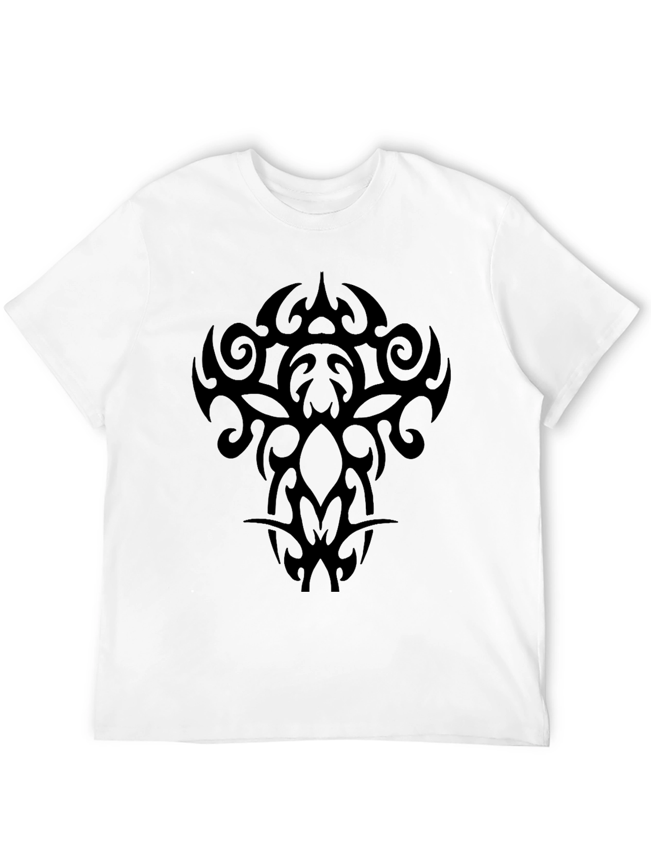 Black Black Tribal Graphic Tee - Men's Casual view 12